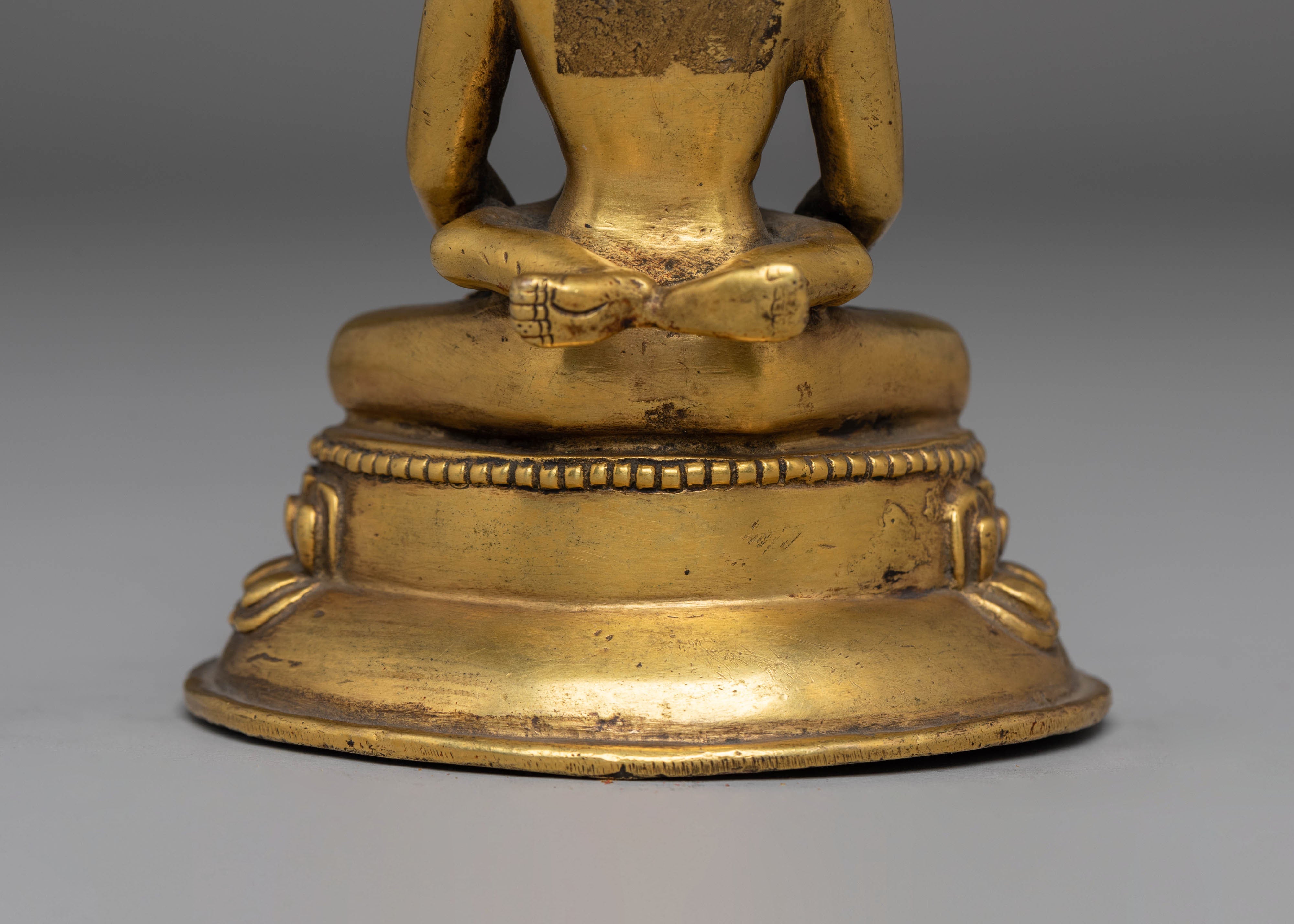 Samantabhadra with Samantabhadri Statue | Sacred Gold Plated Buddhist Art