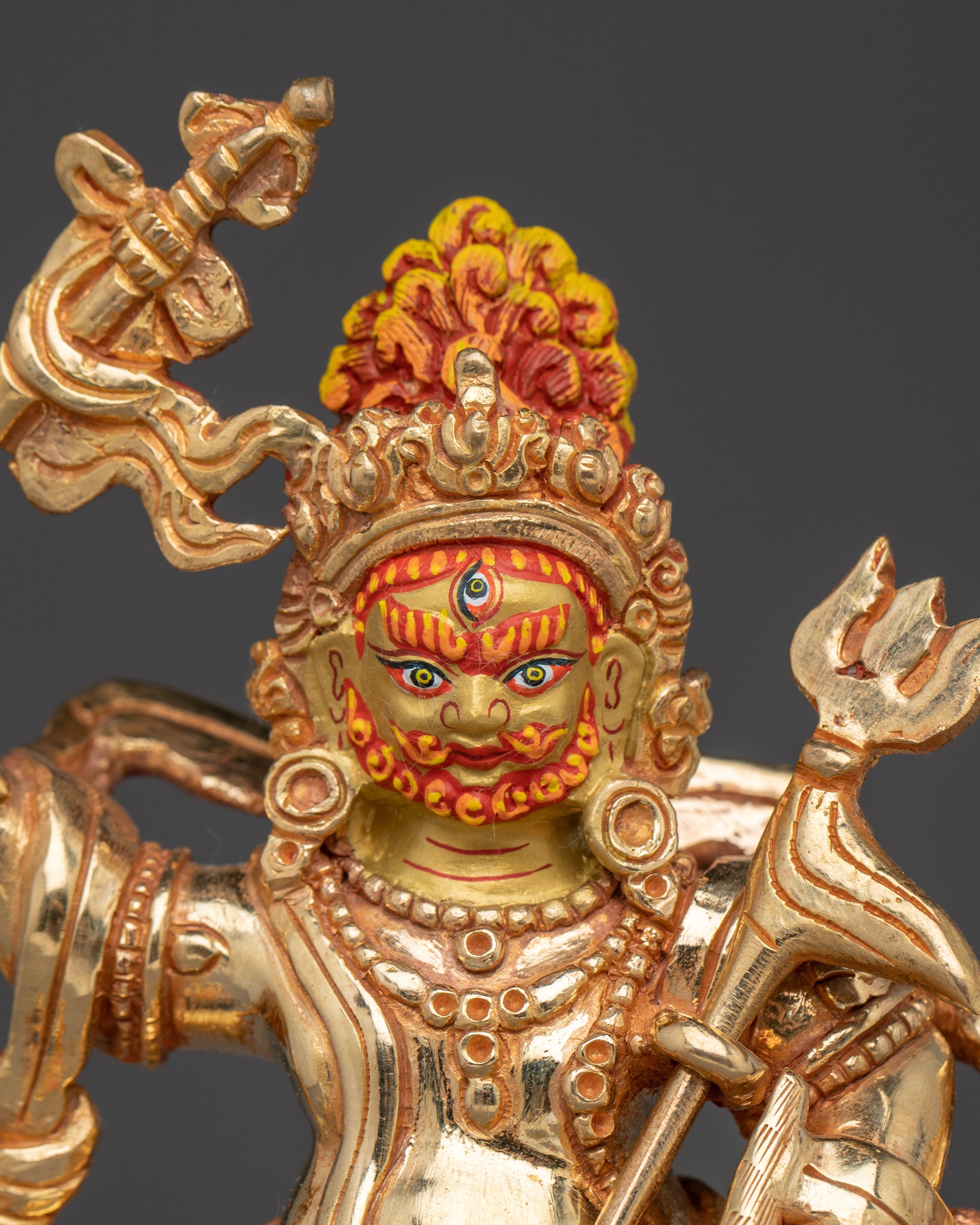 Deity of Generosity White Dzambhala | Tibetan wealth god