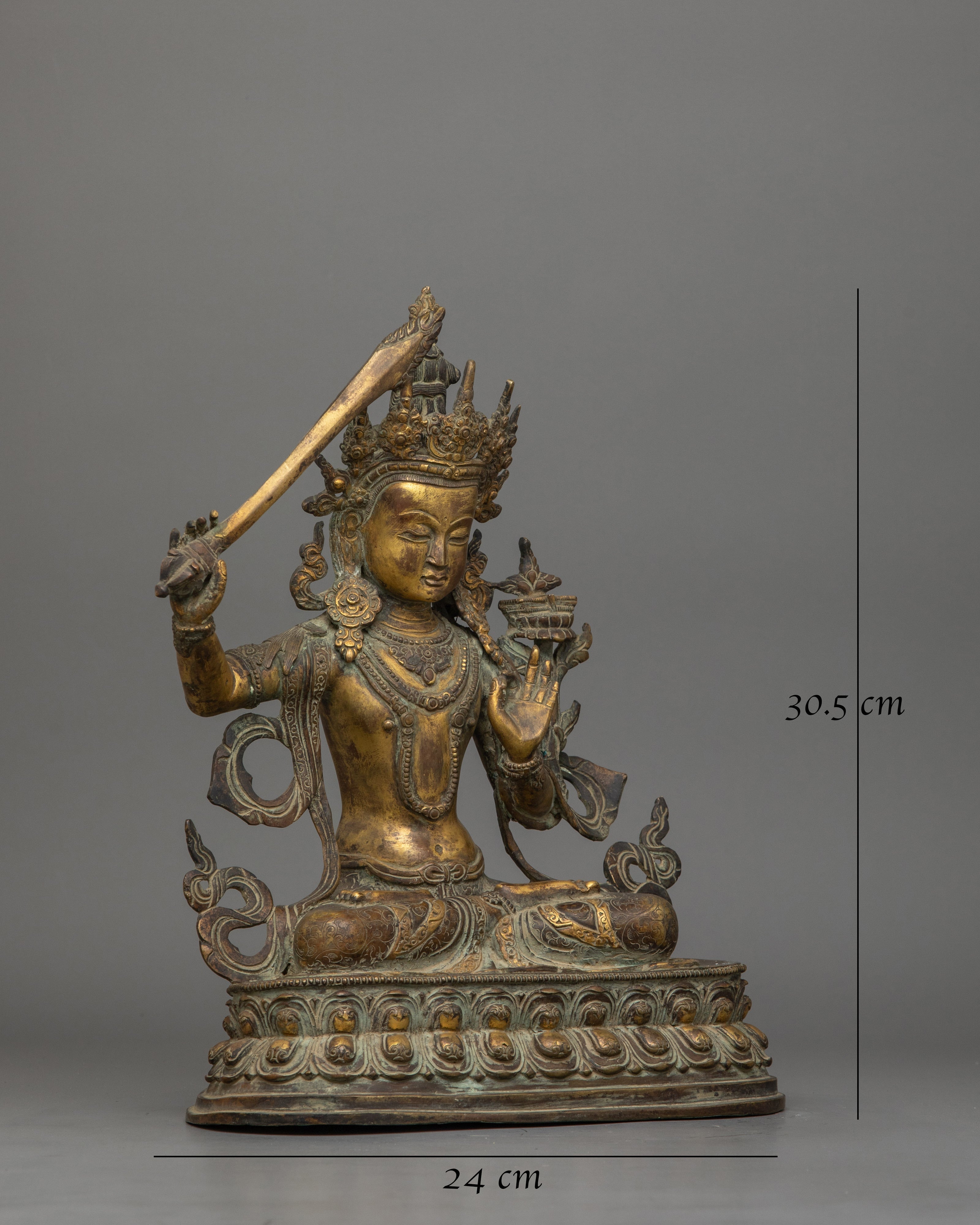 Antique Finished Manjushr