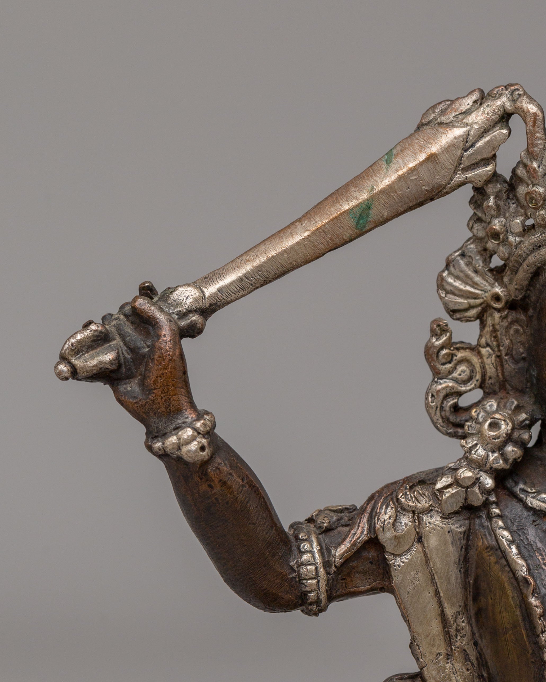Spiritual Manjushri Bodhisattva Sculpture | Wisdom Deity Statue