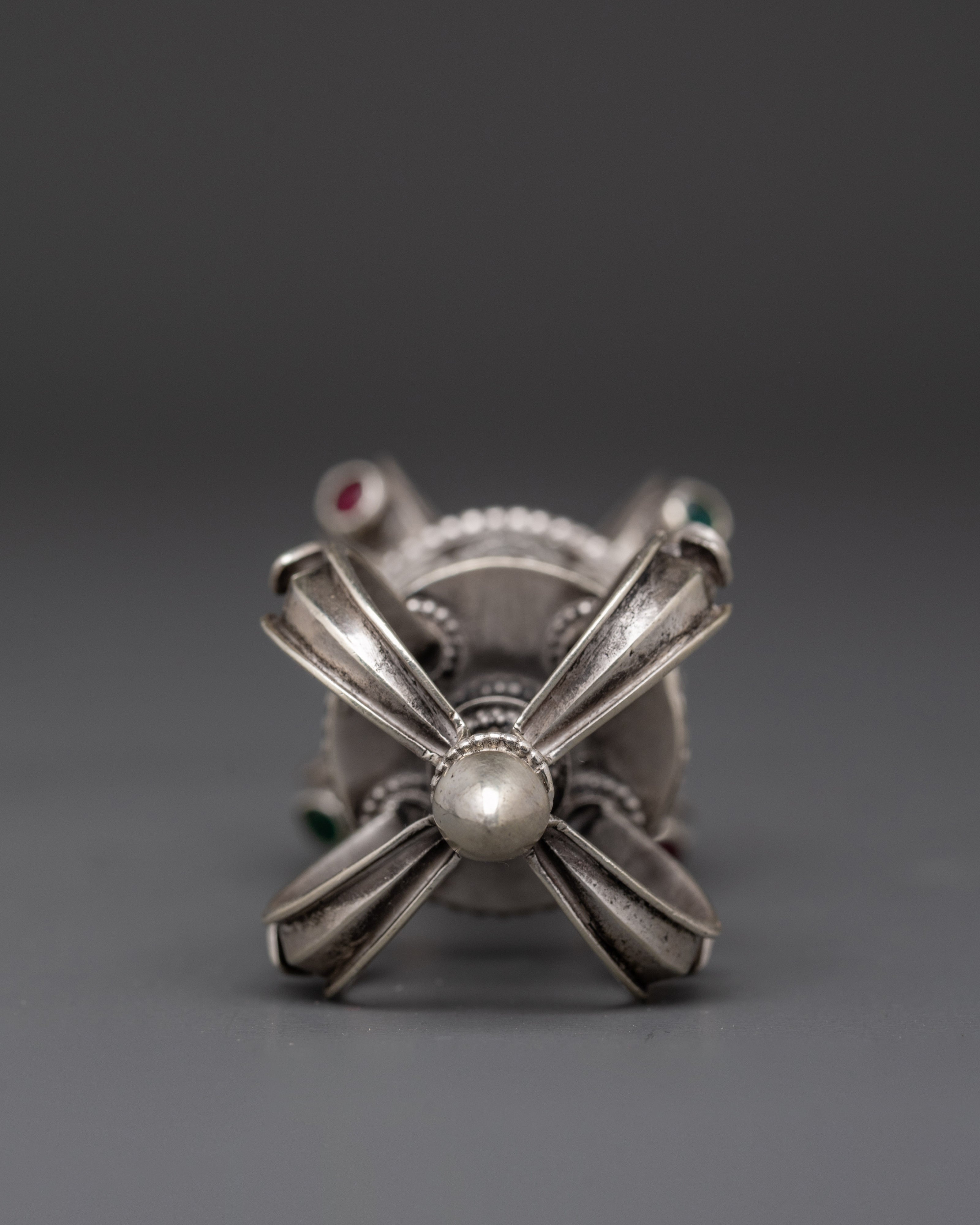 Silver Vajra Bell for Altar | Altar and Meditation