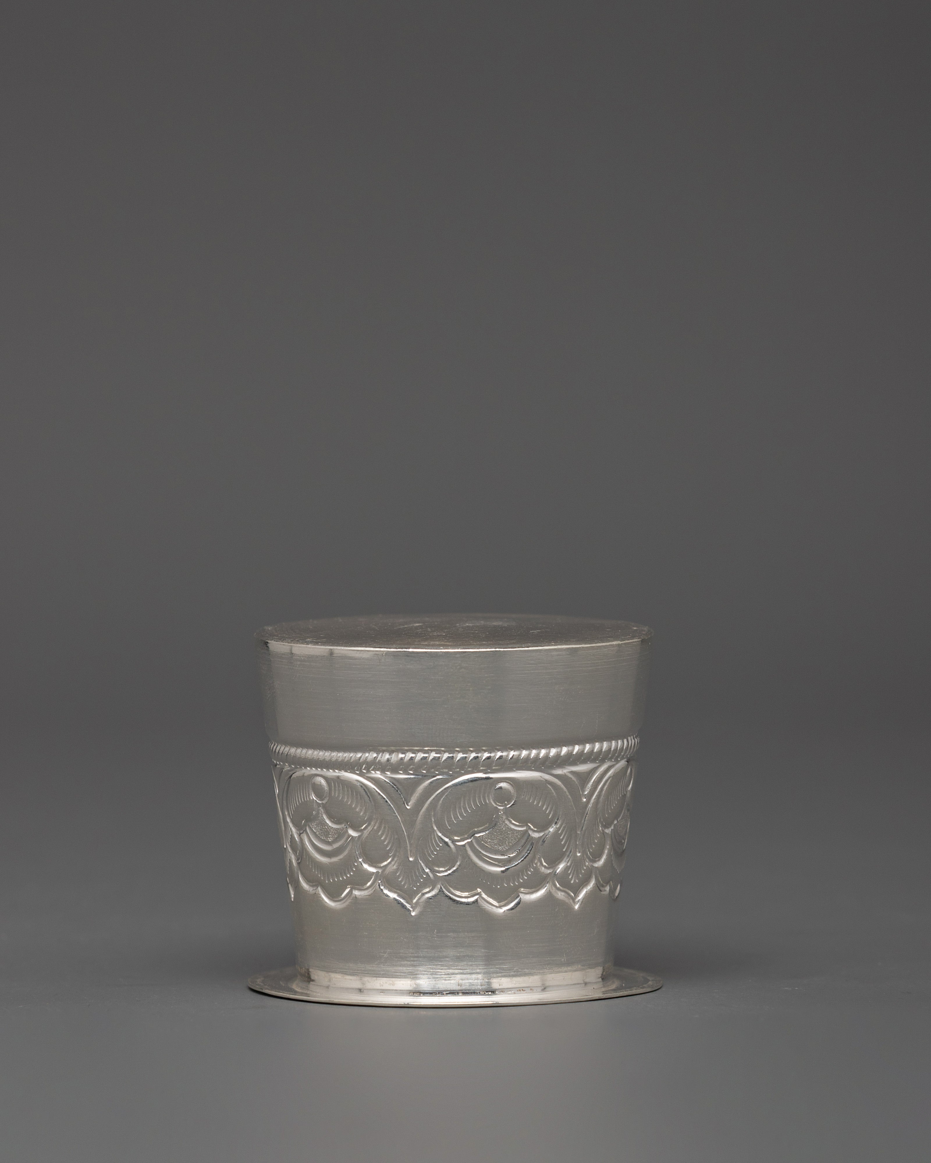 Handcrafted Pure Silver Panchapatra Set | Ideal for Sacred Ceremonies