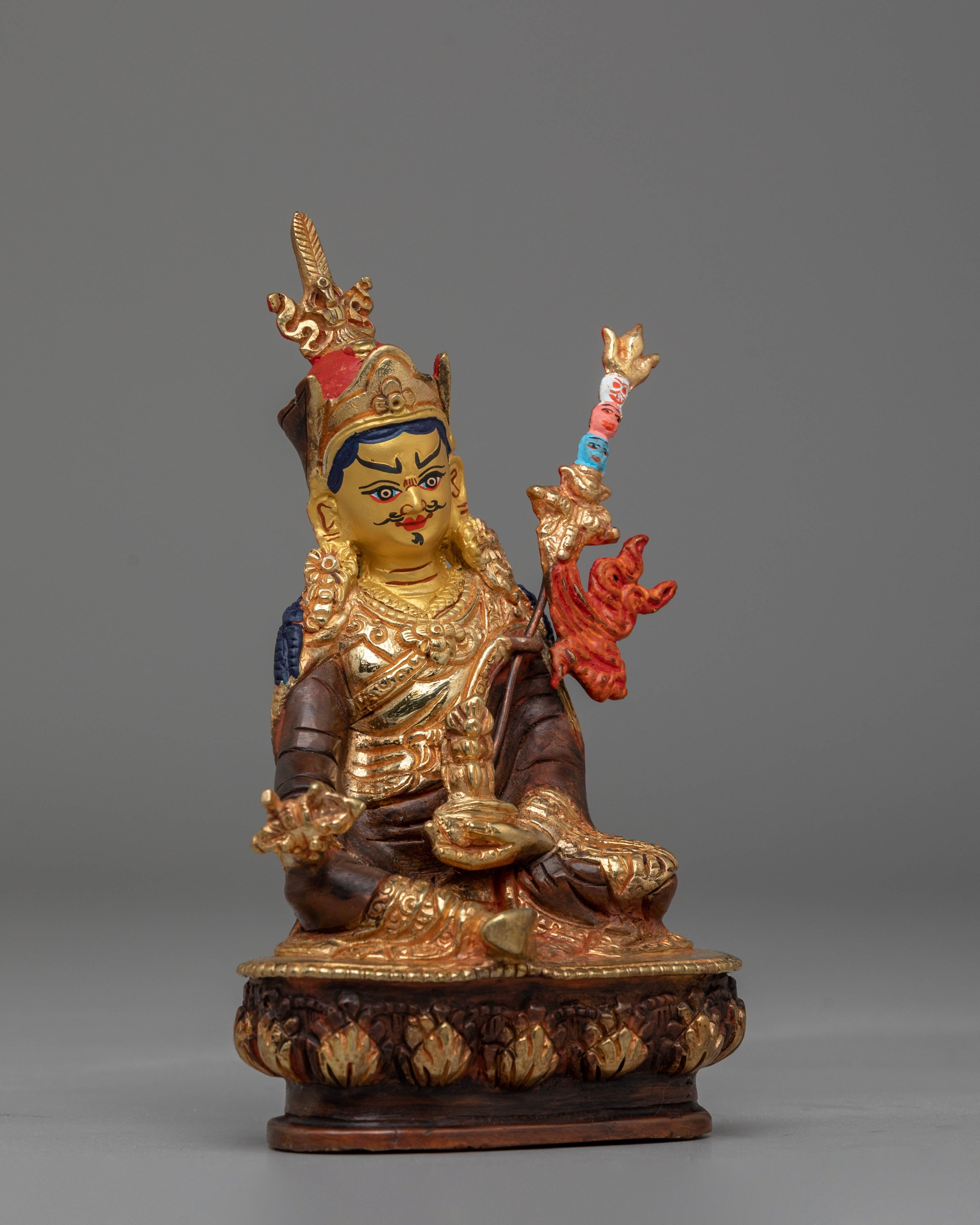 Guru Padmasambhava Statue for Meditation | Tibetan Spiritual Decor
