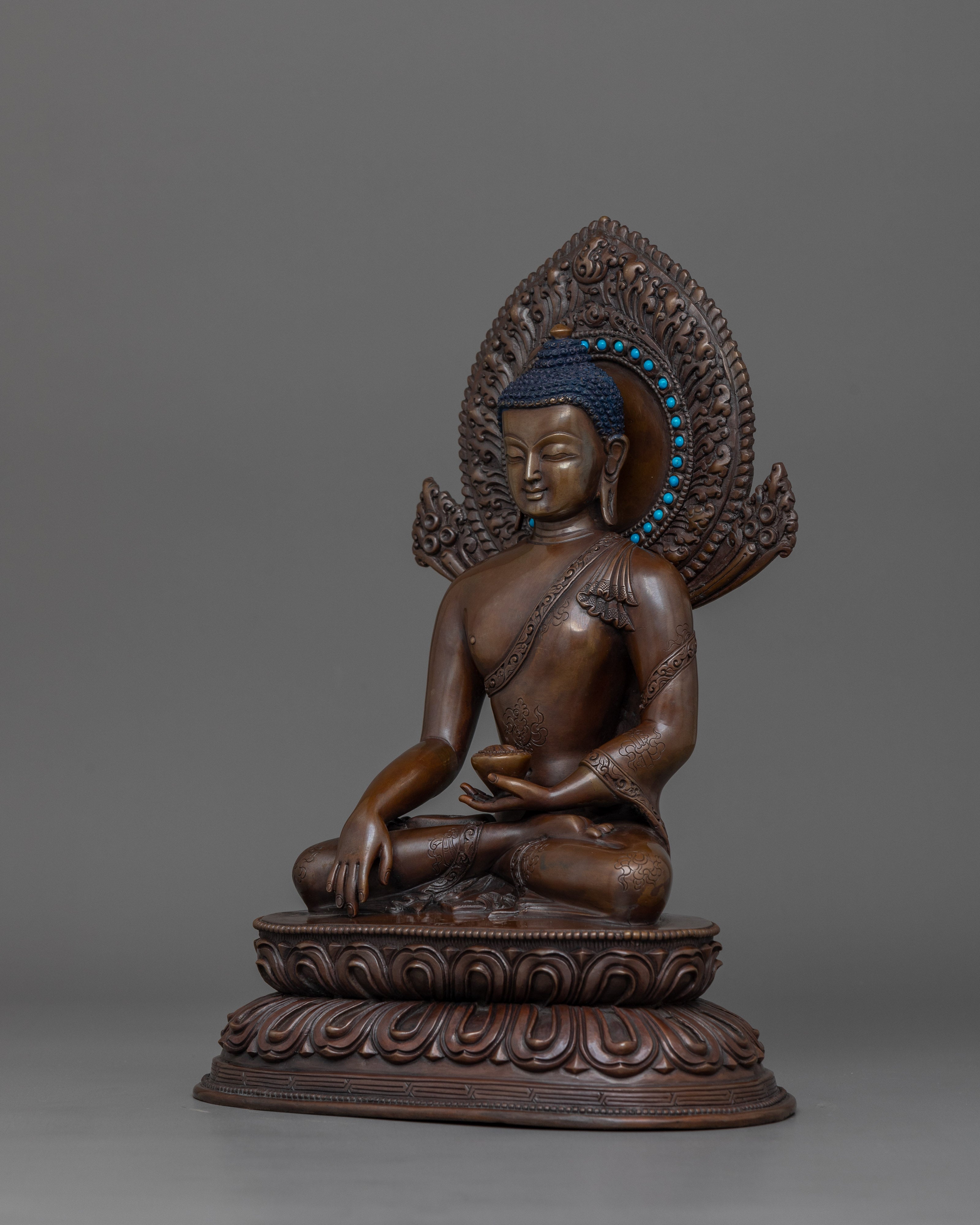 Himalayan Enlightened Guru Shakyamuni Buddha | Symbol of Wisdom