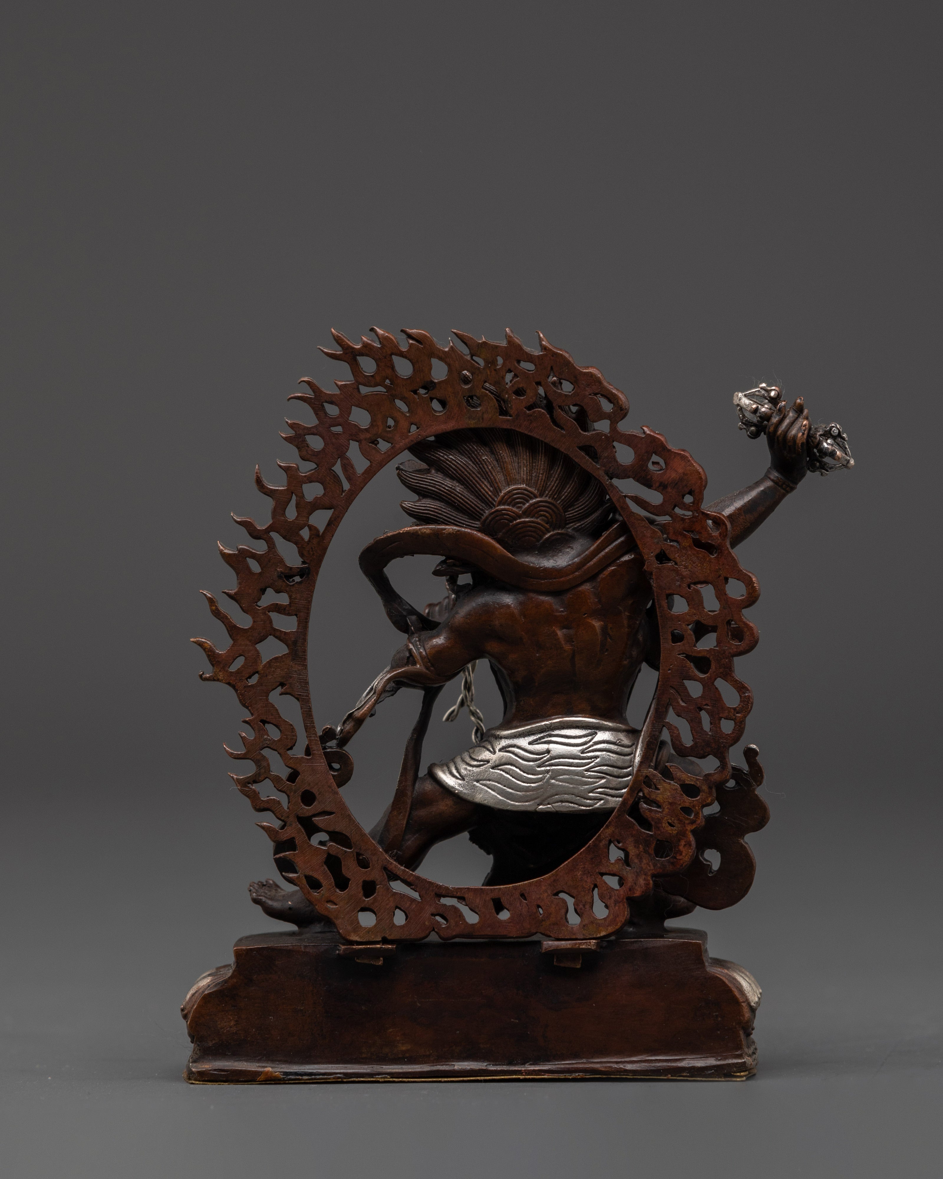 Fierce Vajrapani Bodhisattva Statue | Tantric Protector Deity