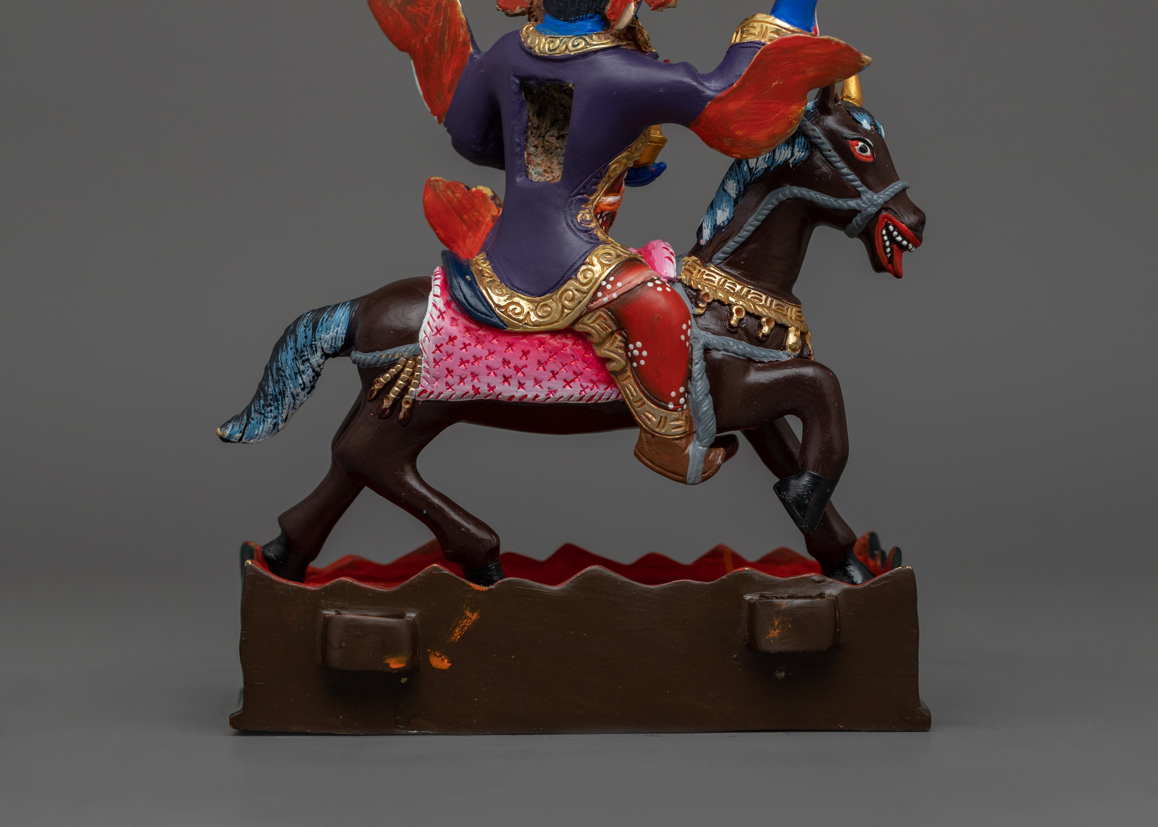Himalayan Statue of Tsheringma | Tibetan Protector Deity