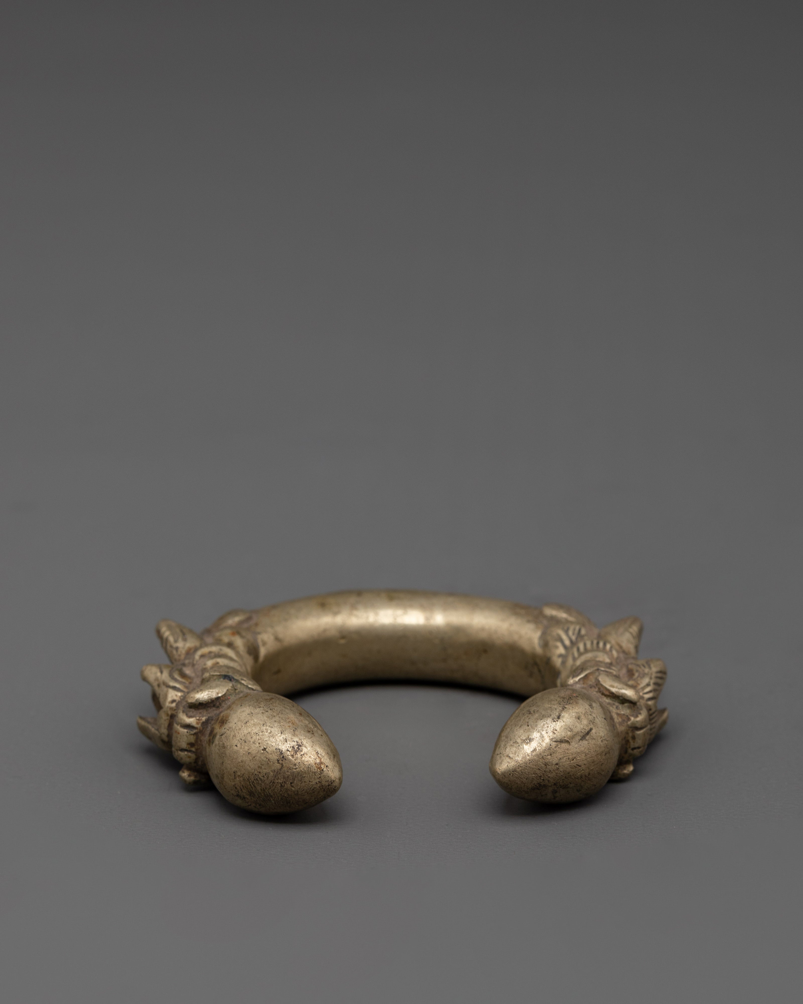 Silver Plated Copper Cuff Bracelet | Handcrafted Tribal Jewelry