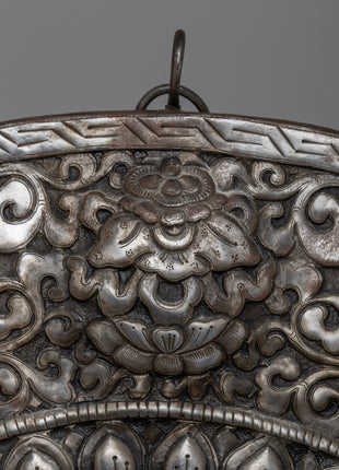 Traditional Vajrapani Metal Thangka | Sacred Tibetan Artwork for Strength and Protection