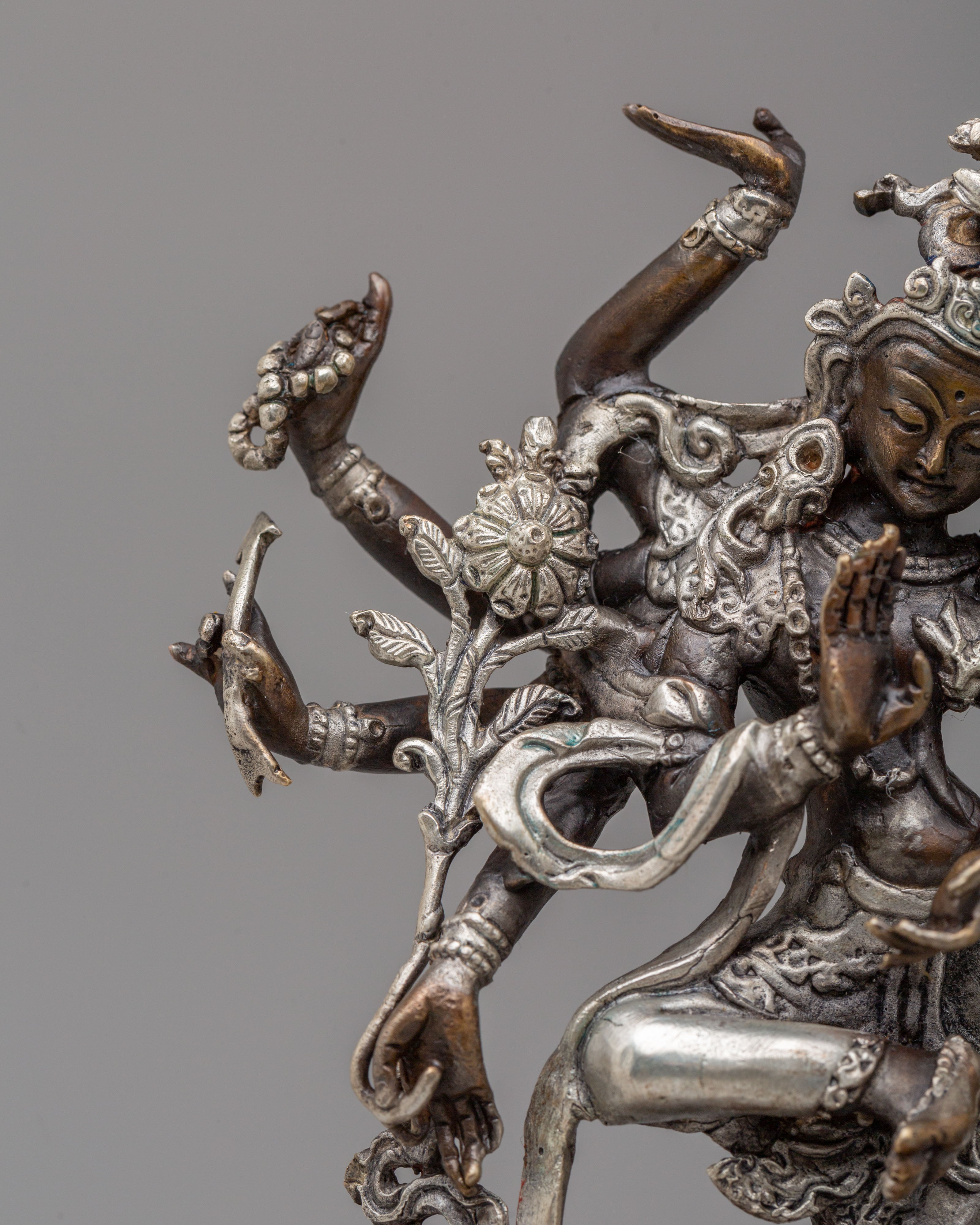 Buddhist Deity Chakrasamvara Statue | Symbol of Spiritual Union and Enlightenment
