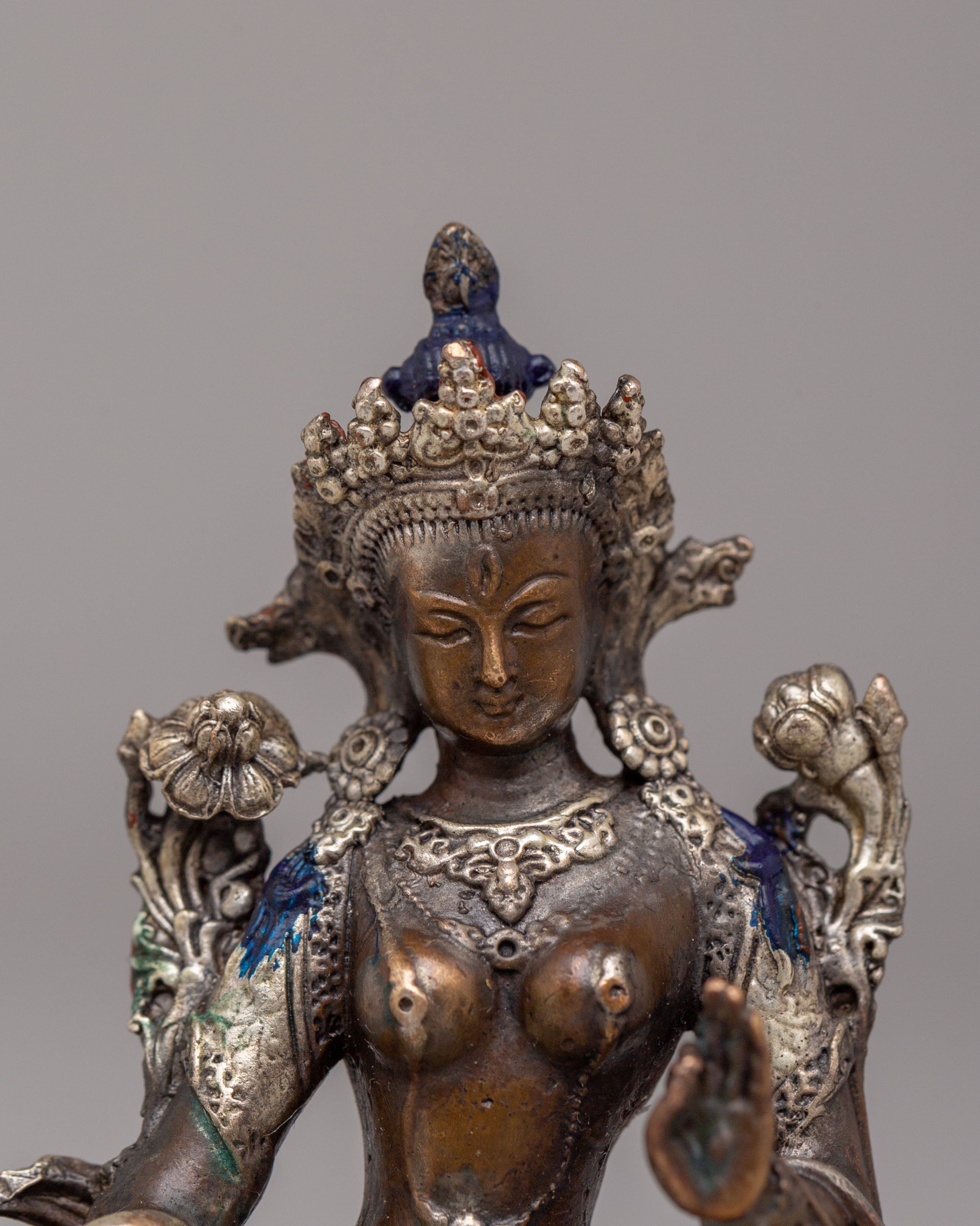 Tibetan Six Wisdom Bodhisattvas Set Statue | Machine-Made Bodhisattva Statues