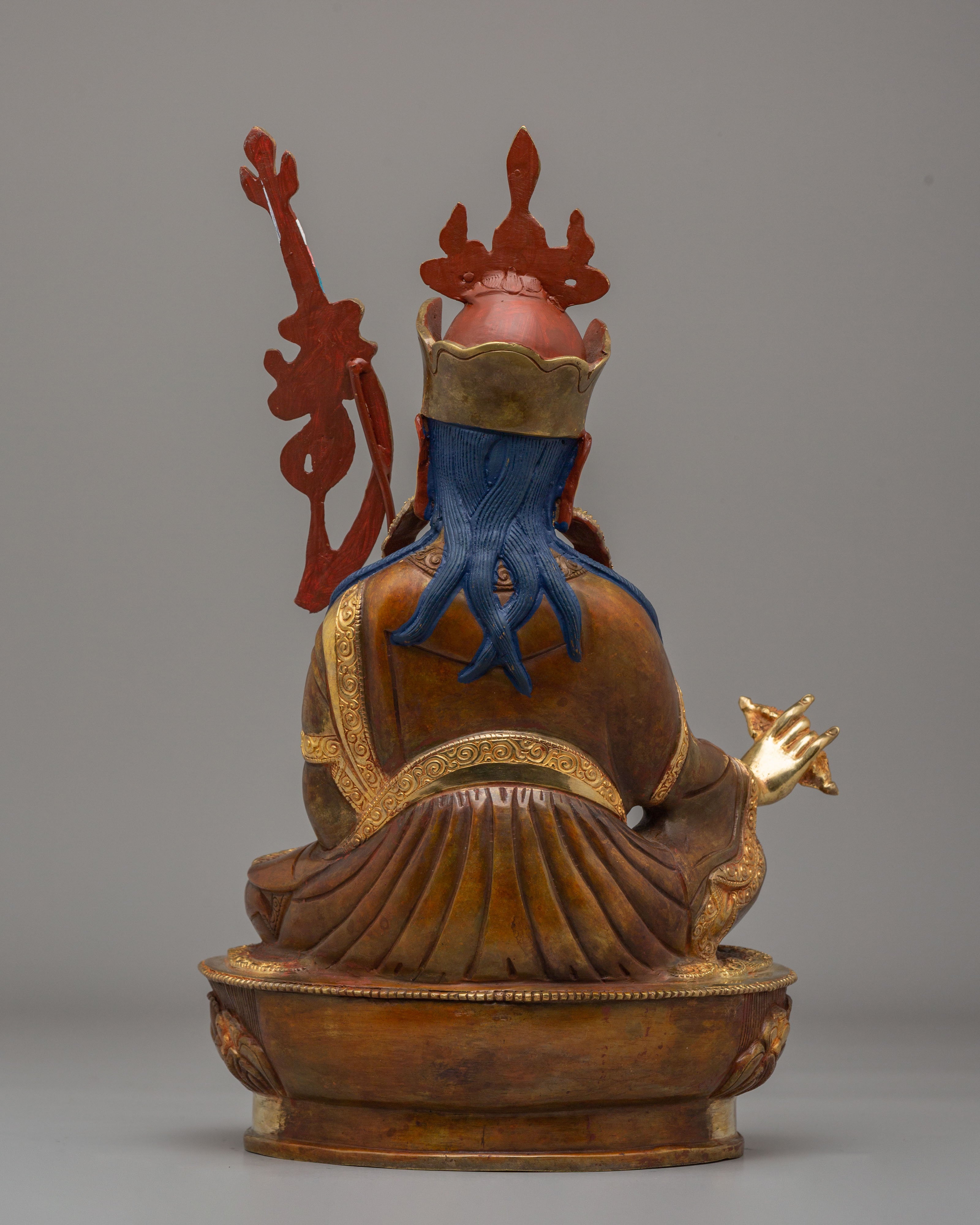 Lotus-Born Master Guru Rinpoche Figurine | Sacred Figure for Spiritual Blessings