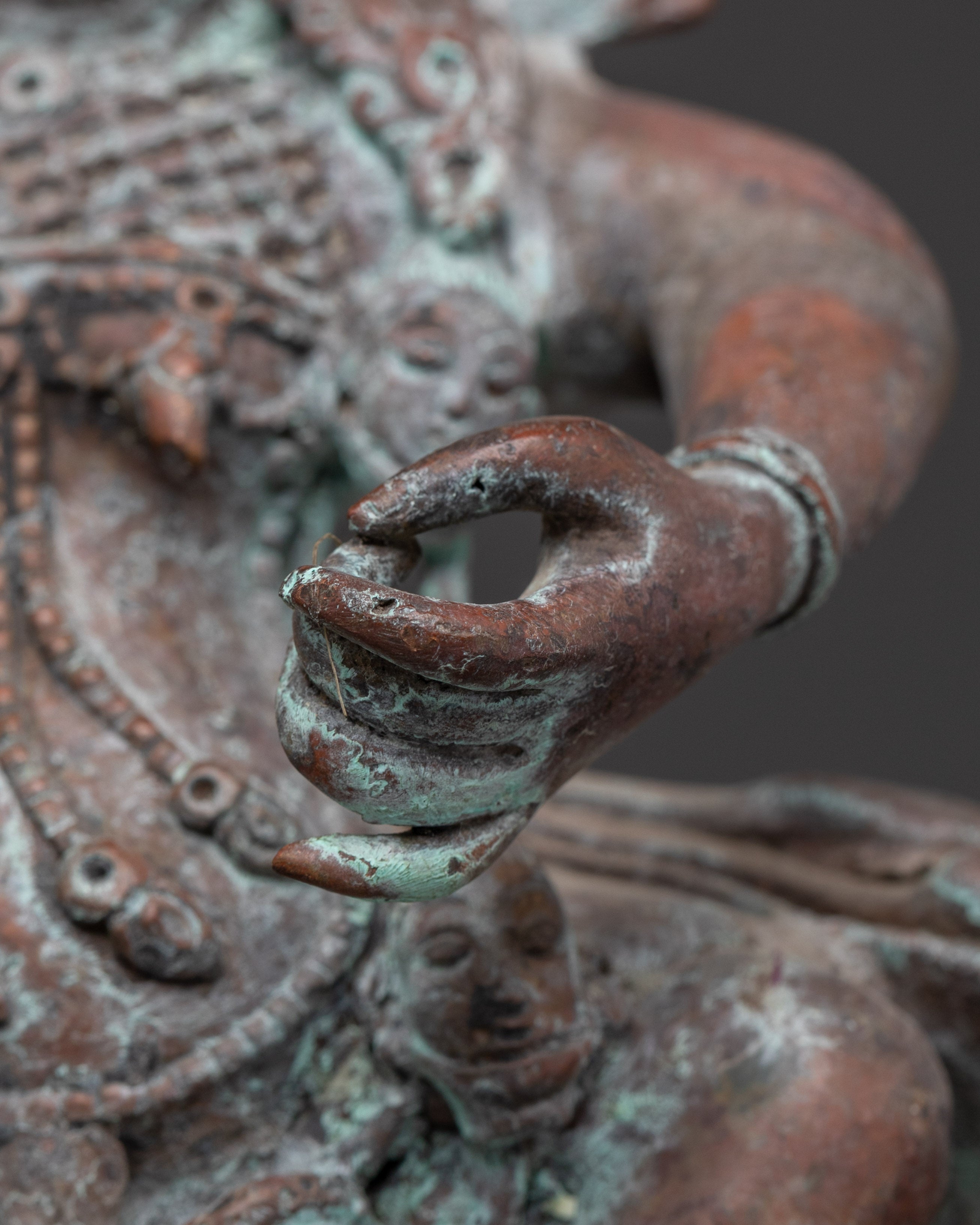 Dharma Protector Palden Lhamo | Fierce Guardian Deity Sculpture