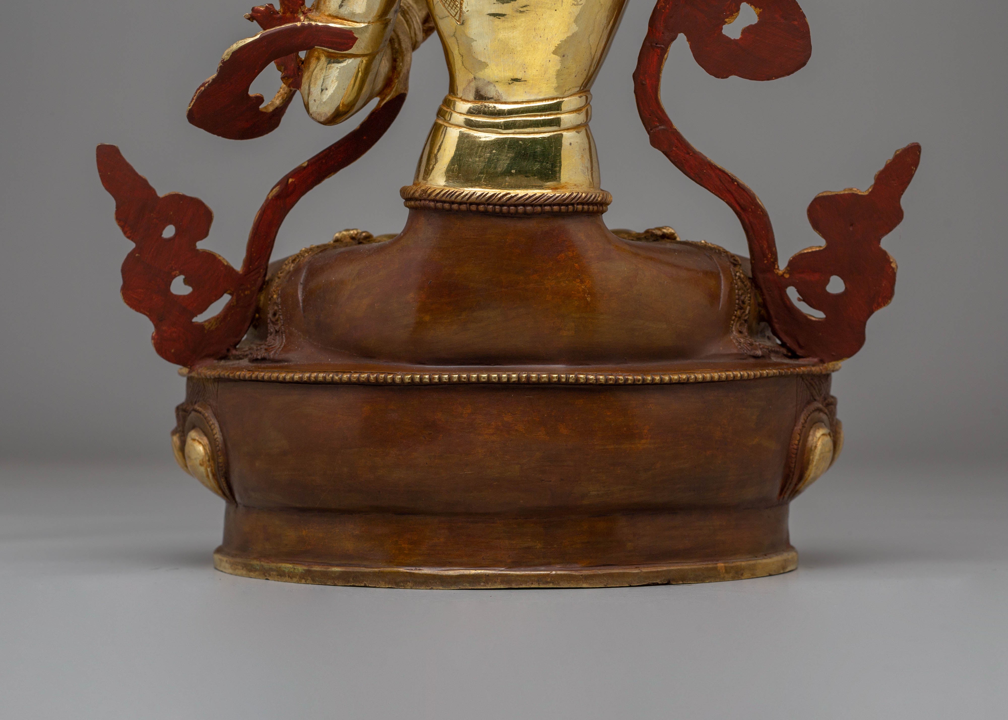 Handmade Statue of Manjushri | Bodhisattva of Wisdom