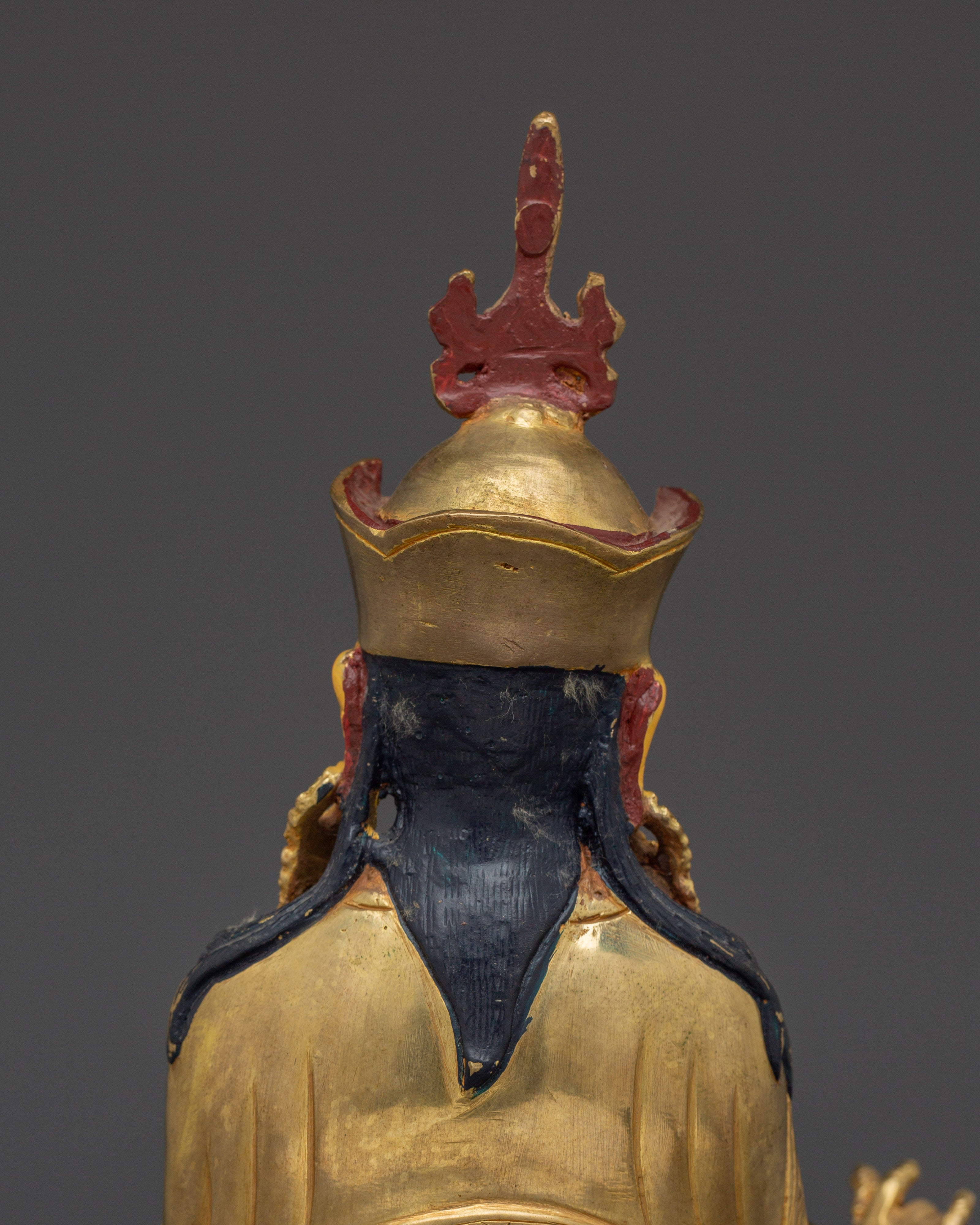 Tibetan Meditating Lord Padmasambhava Art | Buddha of Spiritual Enlightenment