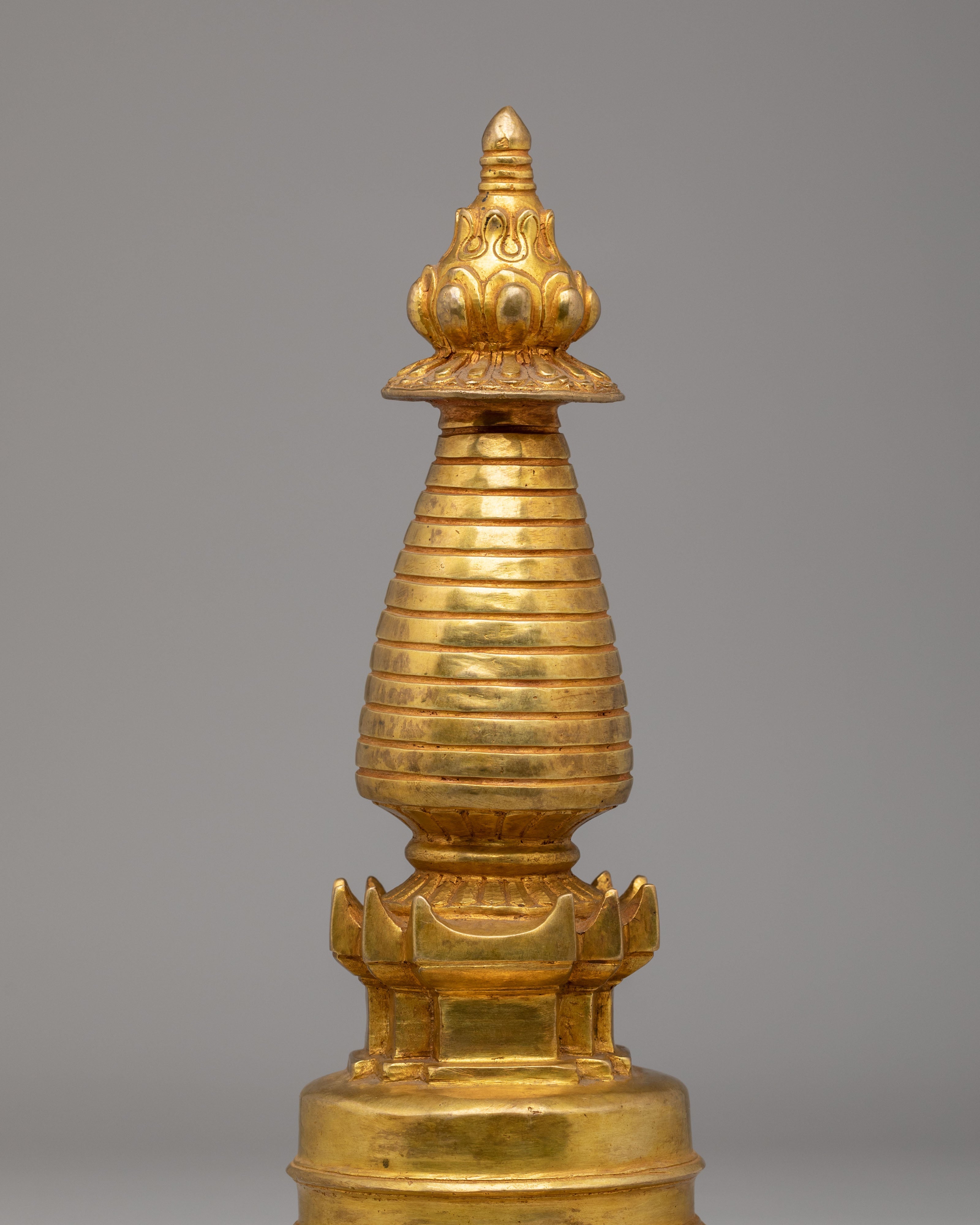 Vajrayana Kadampa Chorten | Handcrafted Tibetan Buddhist Shrine