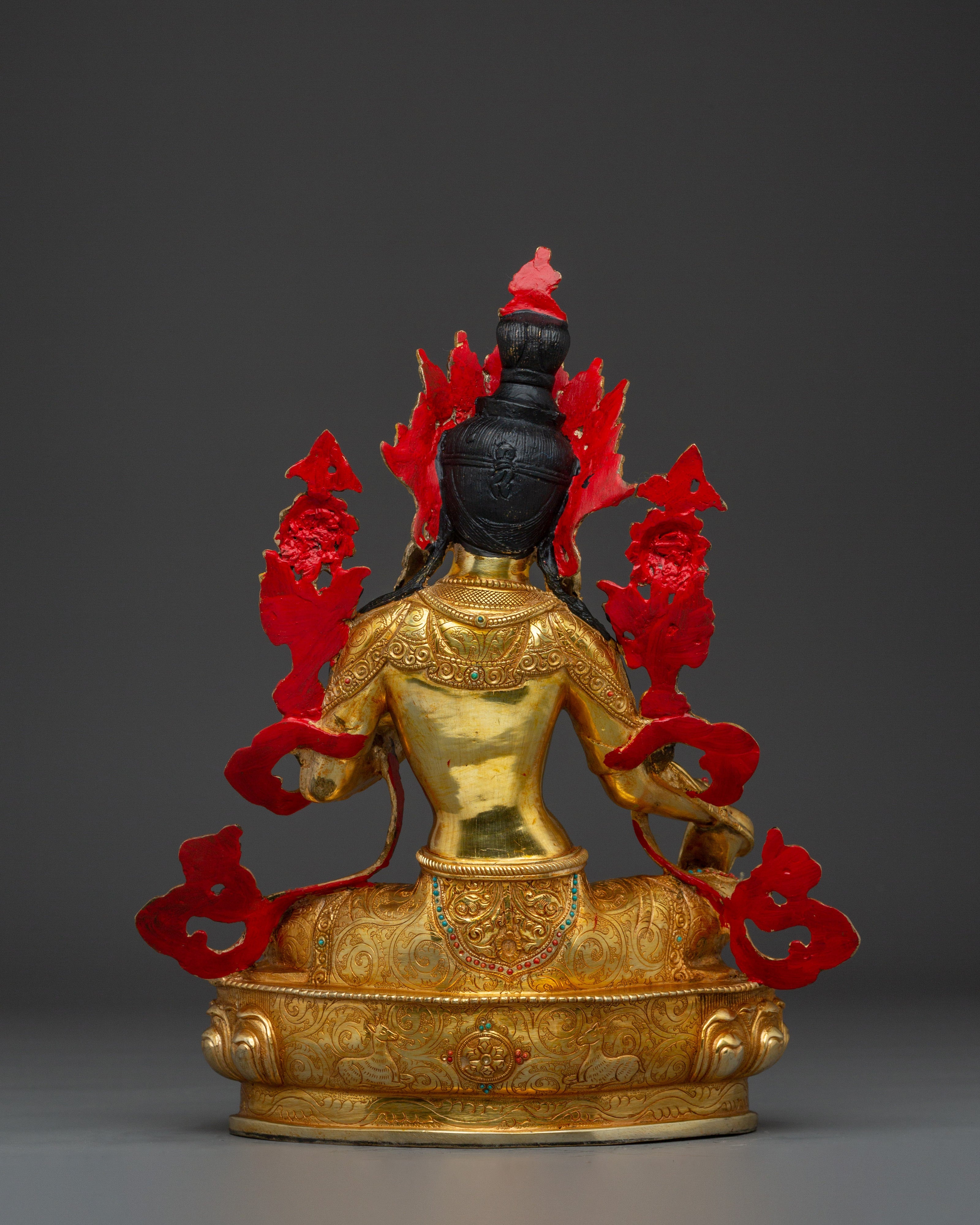 Goddess of Compassionate Action Green Tara Statue | Mother of All Buddhas