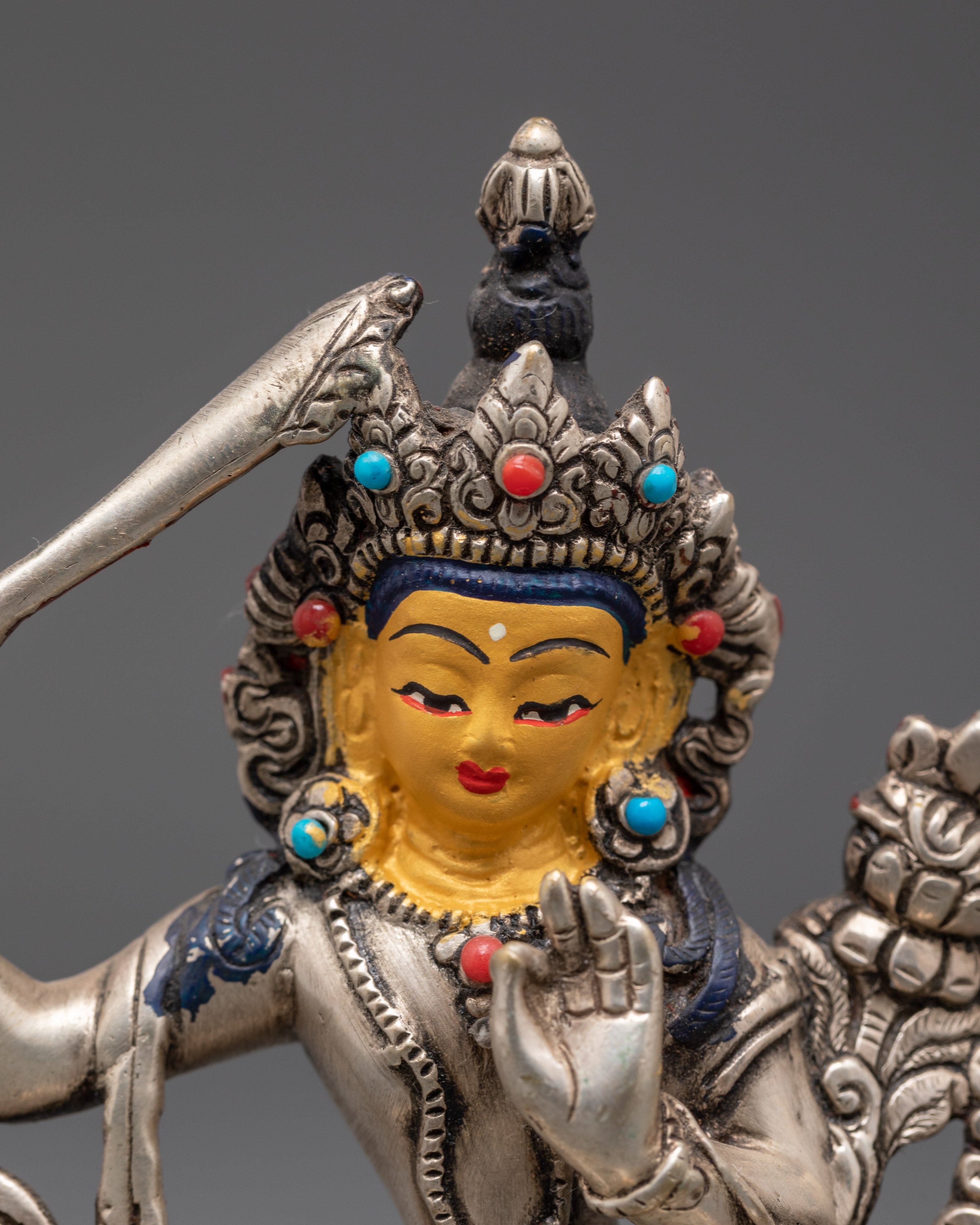 Buddhist Manjushri Sculpture | Symbol Wisdom and Enlightenment