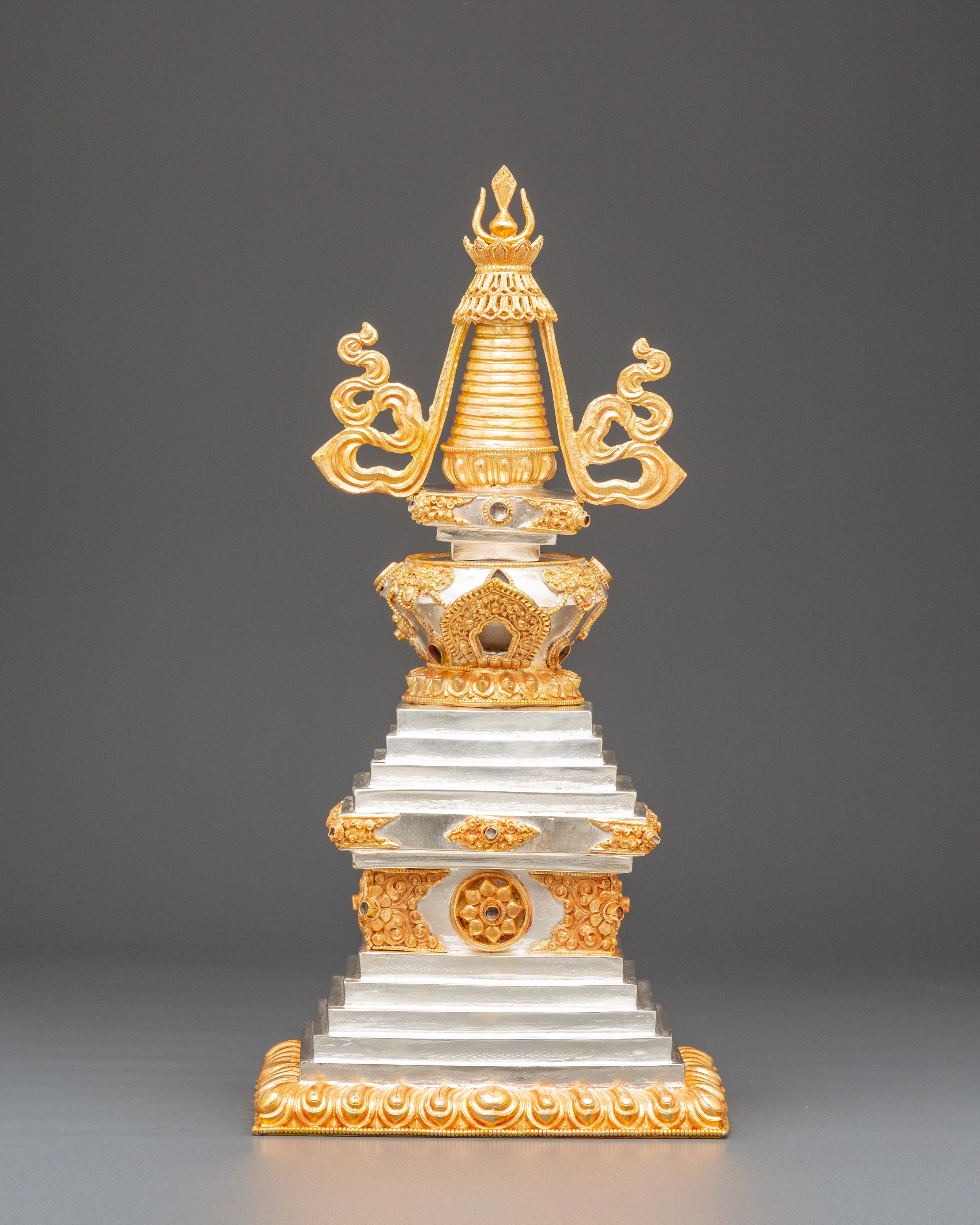 Handmade Stupa for Ritual Ceremonies