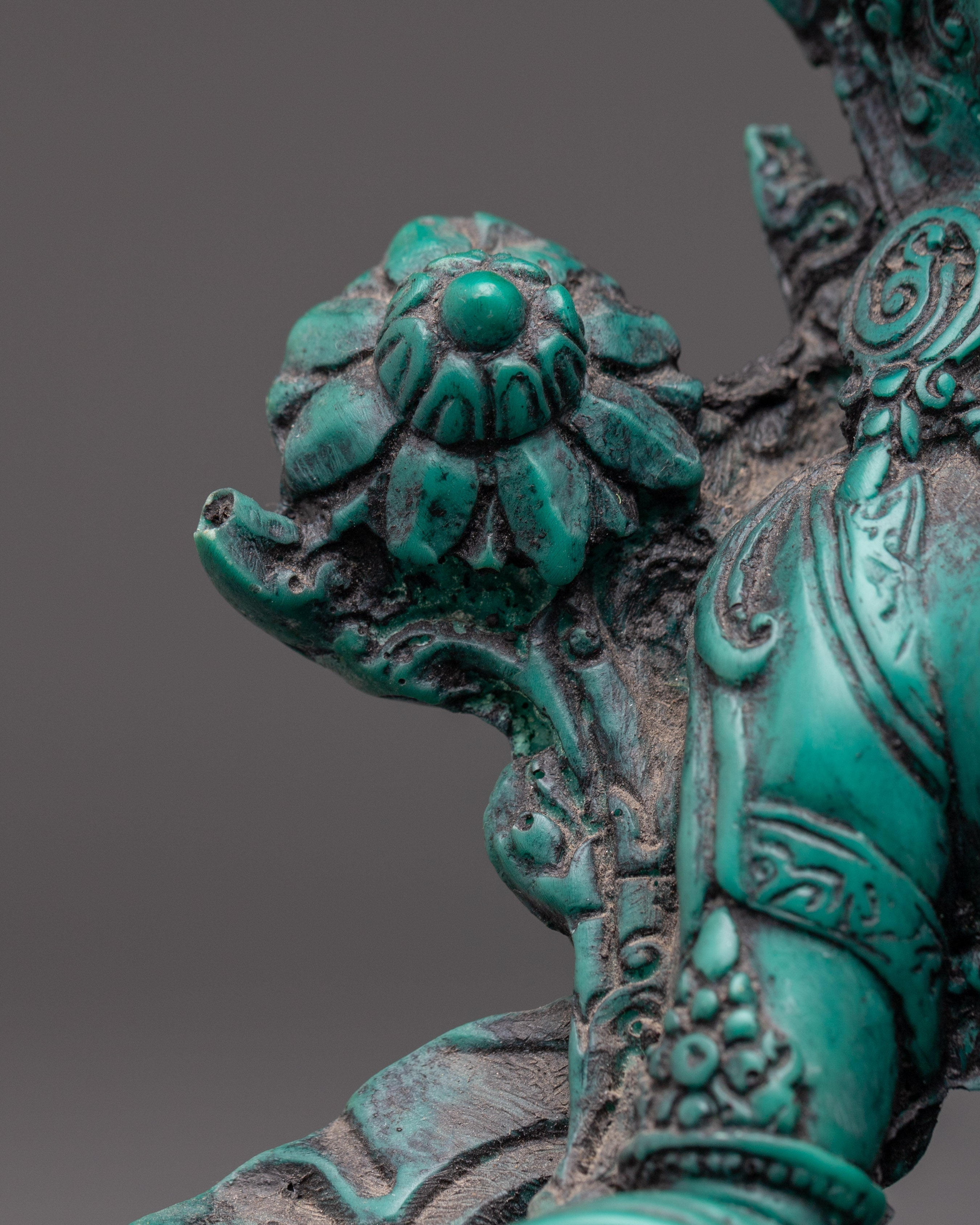 Spiritual Green Tara sculpture | Tibetan Goddess Tara Statue