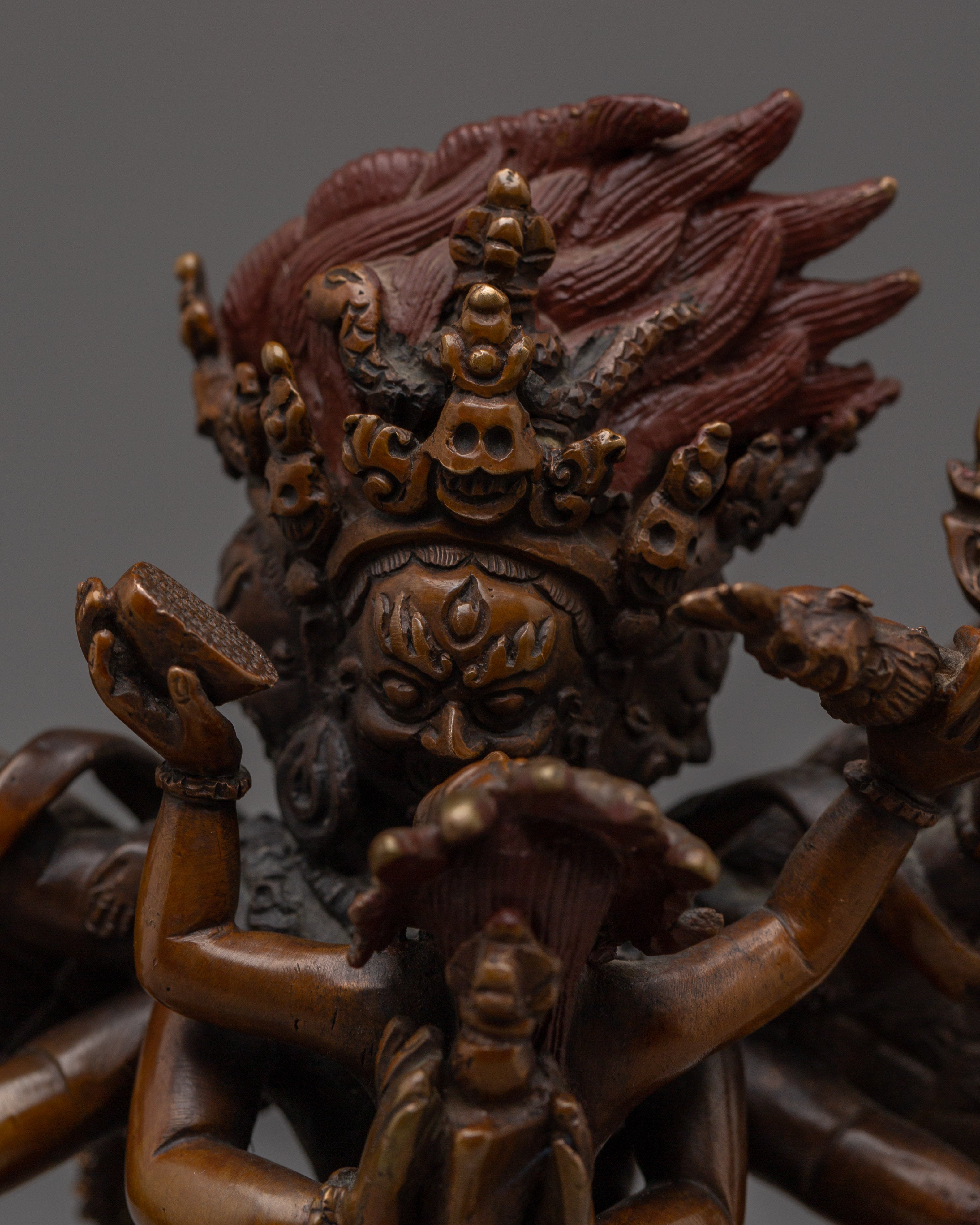 Tibetan Vajrakilaya Deity | Ritual Deity for Dharma Decor