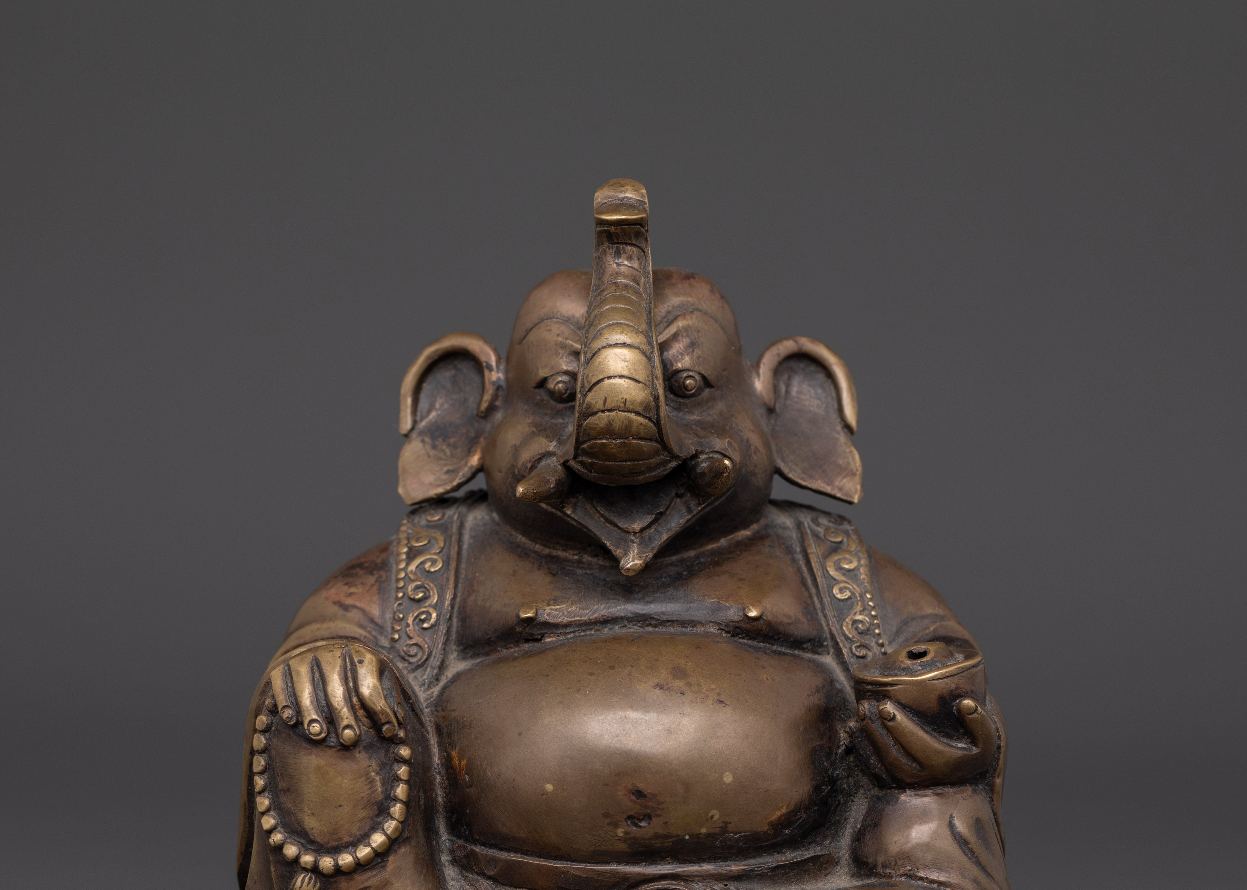 Ganesha Incense Burner | Traditional Elephant God Incense Holder for Meditation