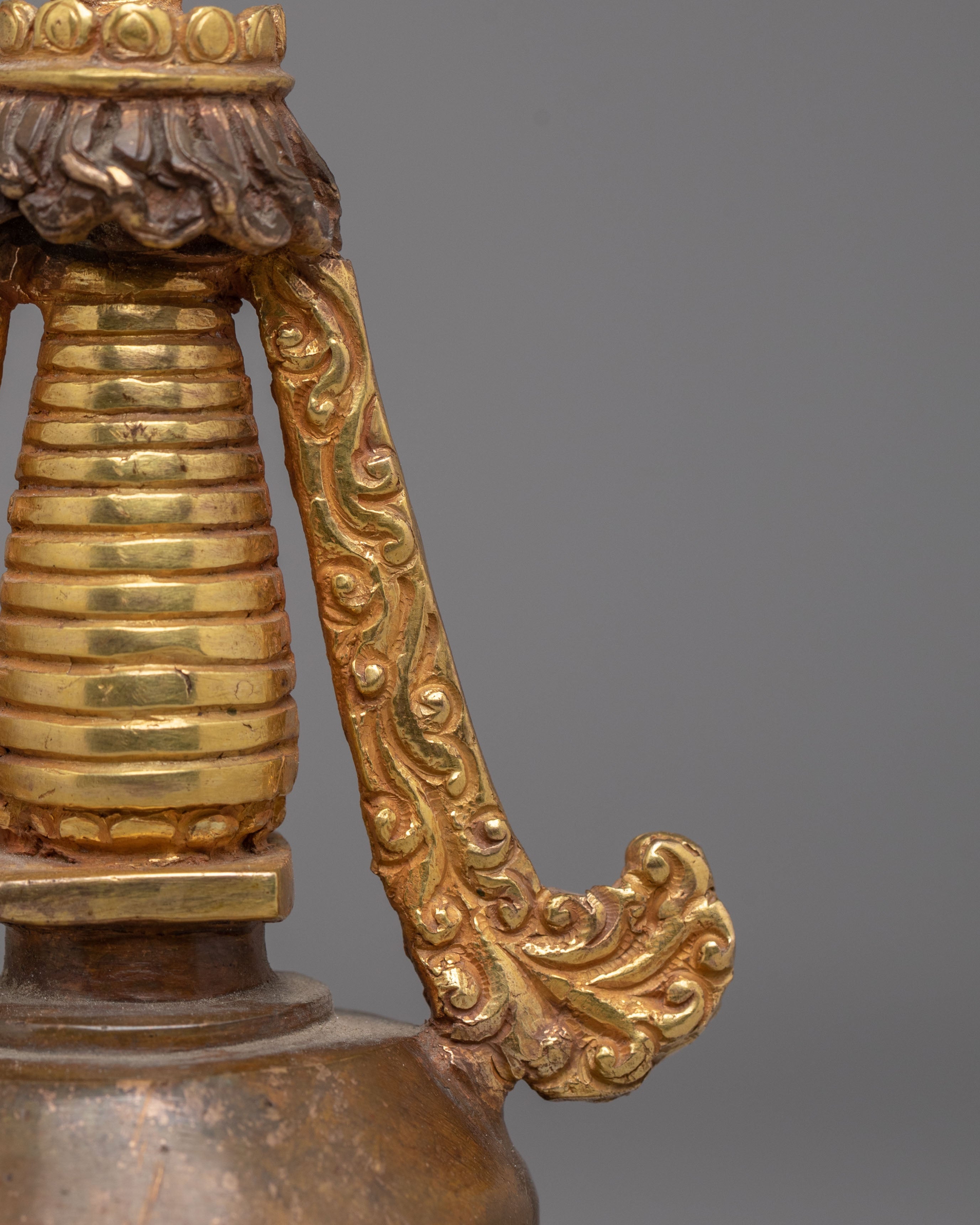 Handcrafted Sacred Parinirvana Stupa | Scared Buddhist Artwork