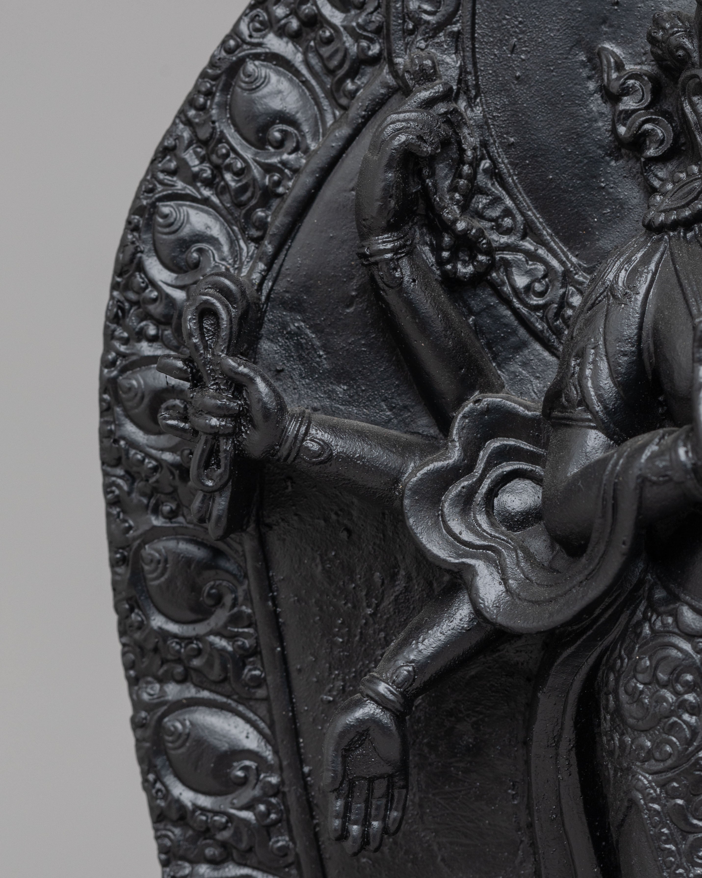 Handmade Bodhisattva Lokeshwor Statue | Tibetan Avalokiteshvara Sculpture