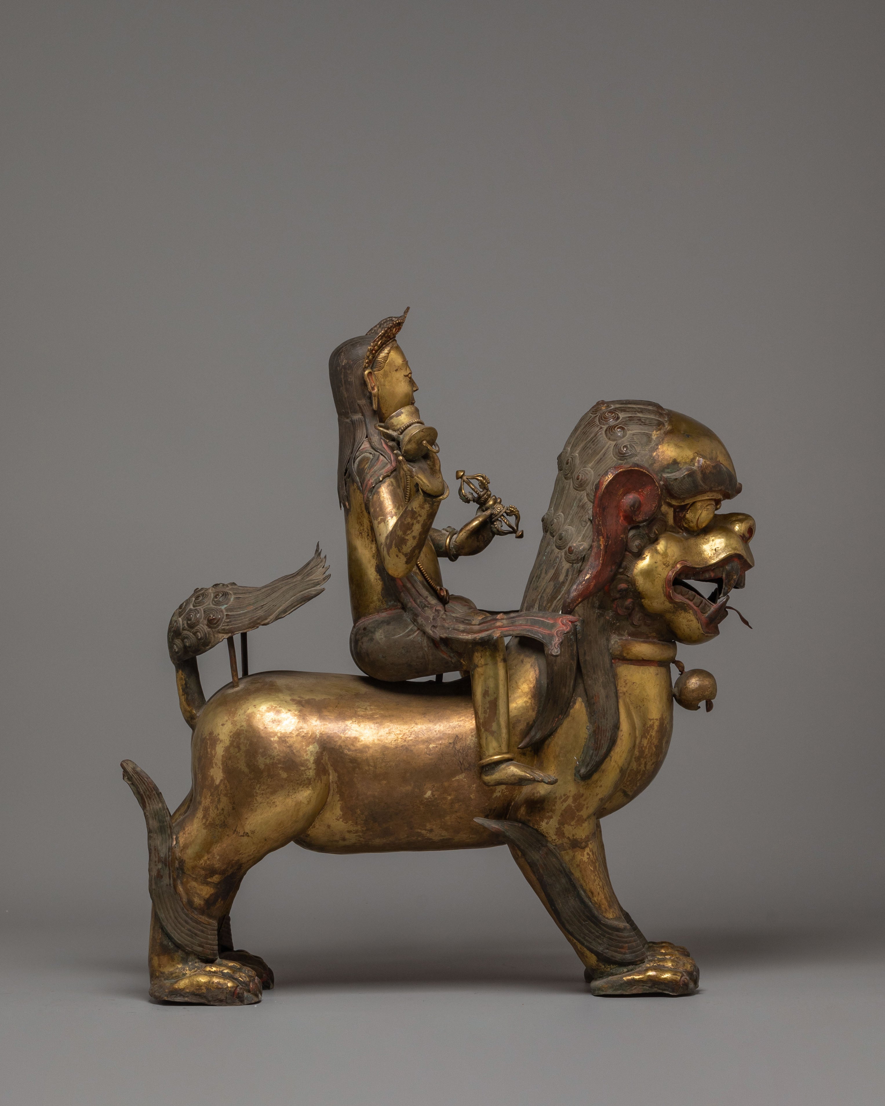 Handmade Lion Set Statue | Pair of Lion