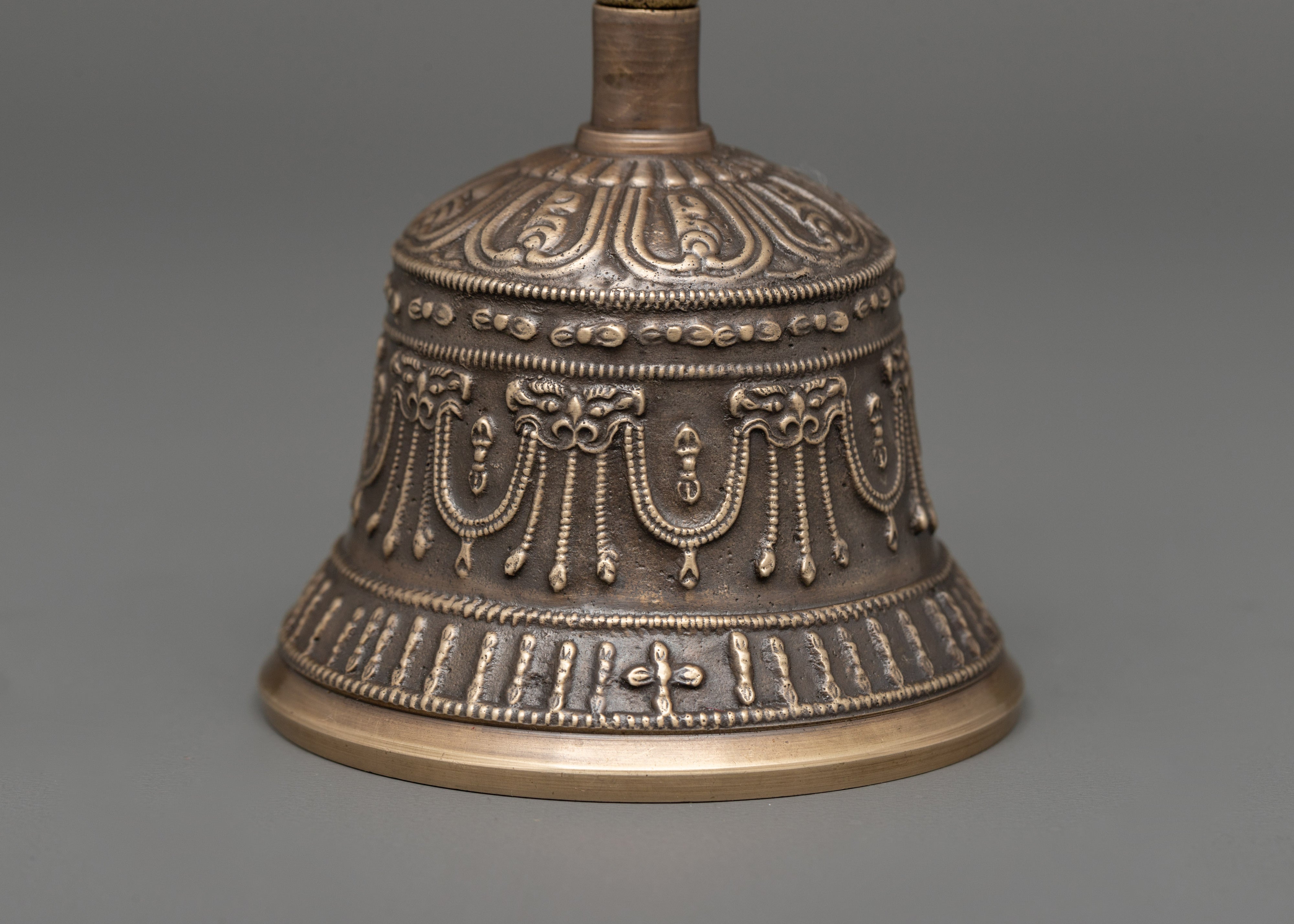 Bronze Bell and Vajra Ritual Item | Sacred Ritual Tool