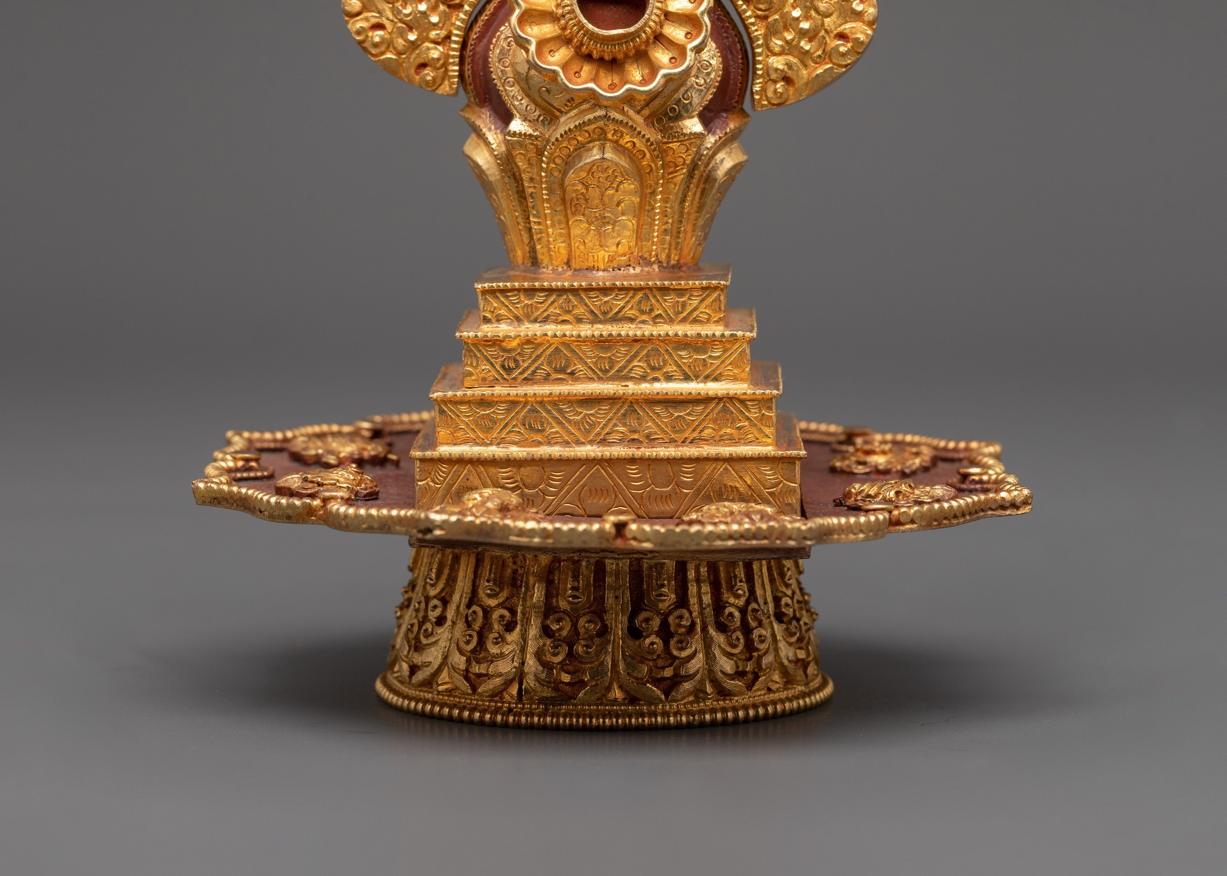 Gold-Plated Life Vessel for Shrine | Traditional Crafts