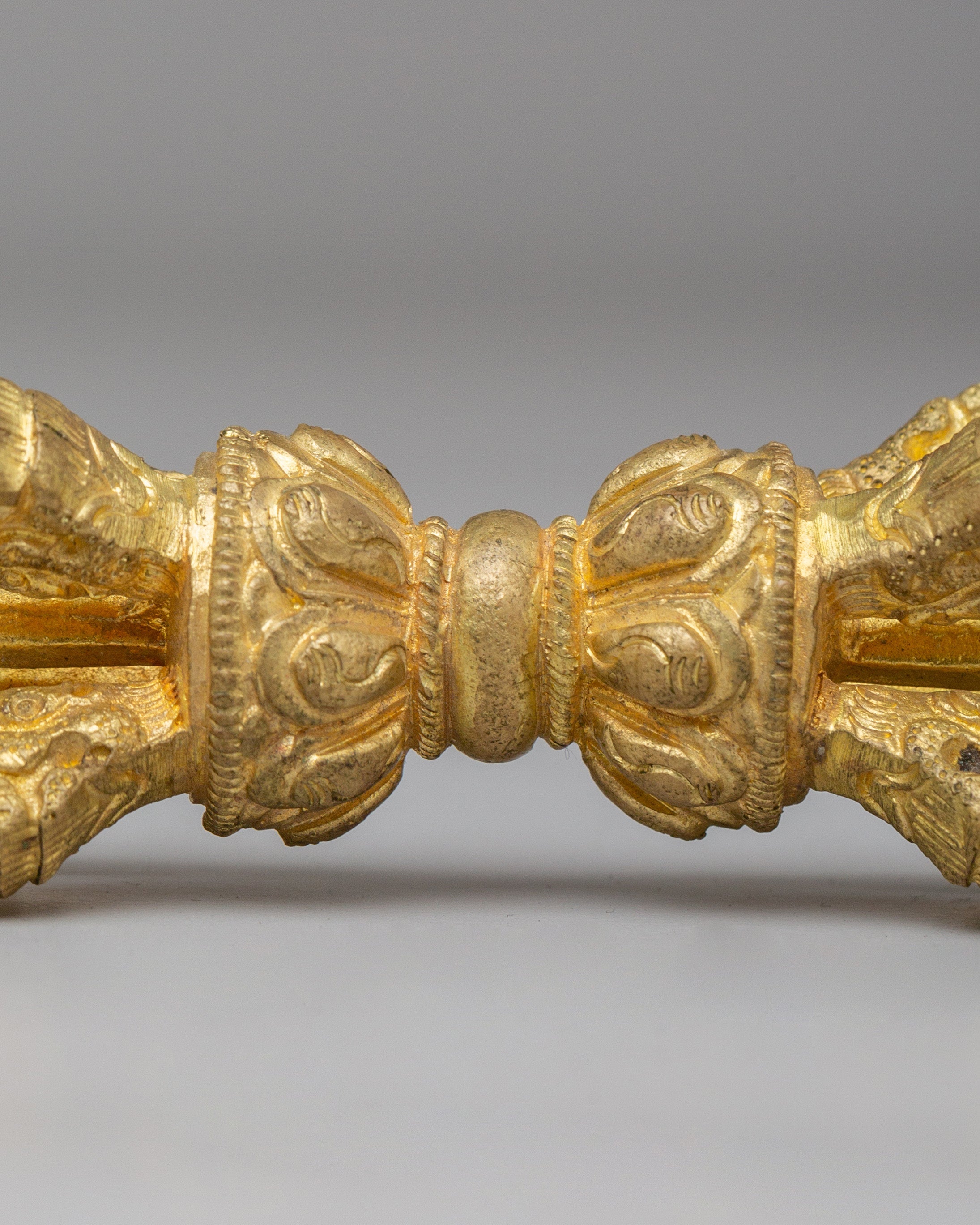 Traditional Tibetan Ritual Vajra and Bell Set | Sacred Meditation Tools