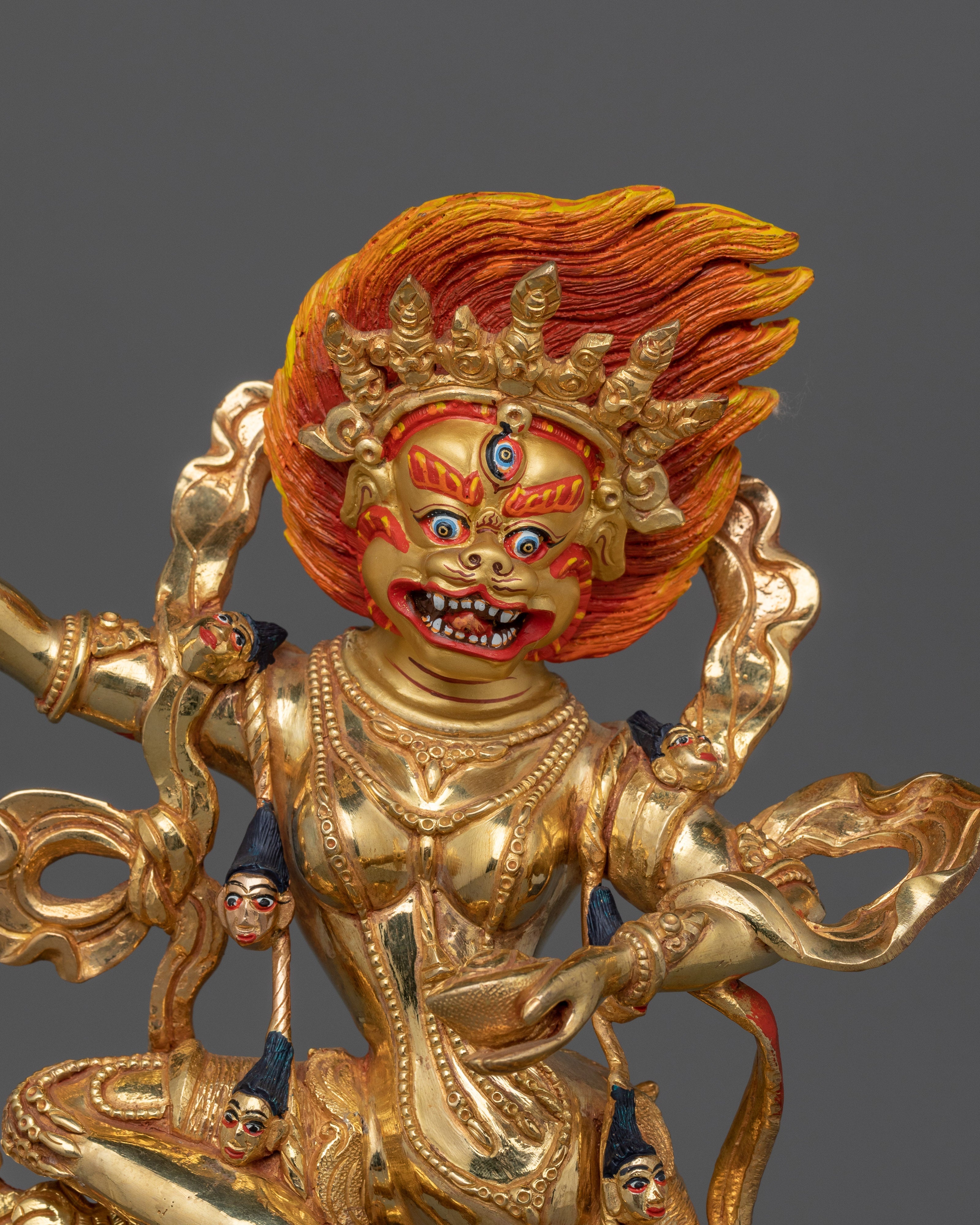 Simhamukha Lion Faced Dakini | Wrathful Goddess