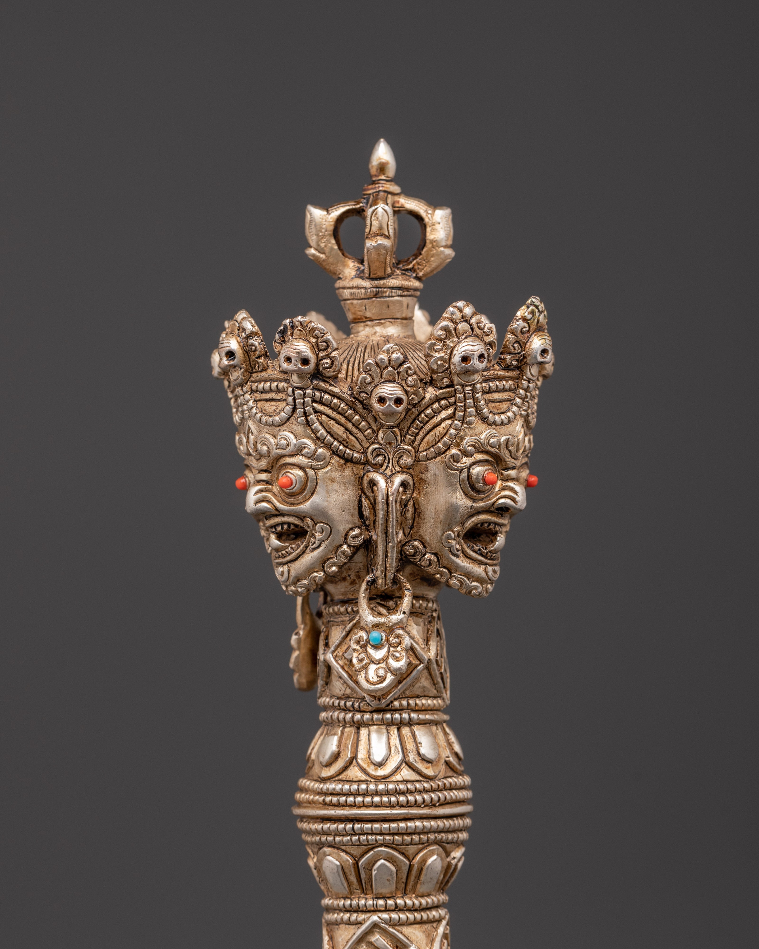 Handmade Phurba Buddhist Dagger | Sacred Ritual Tool for Protection