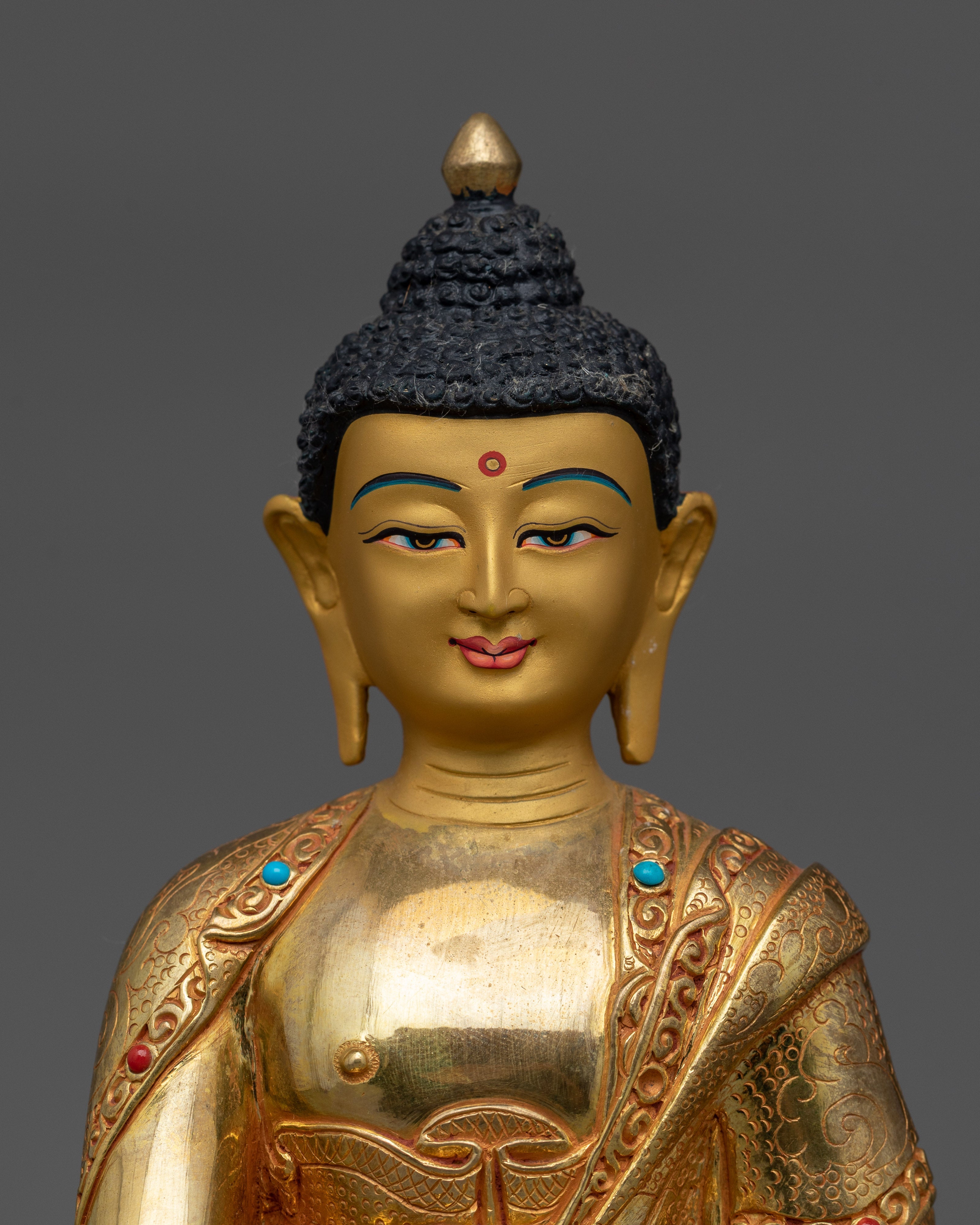 Shakyamuni Buddha Founder of the Buddhism Figurine | Buddhist Meditation Sculpture