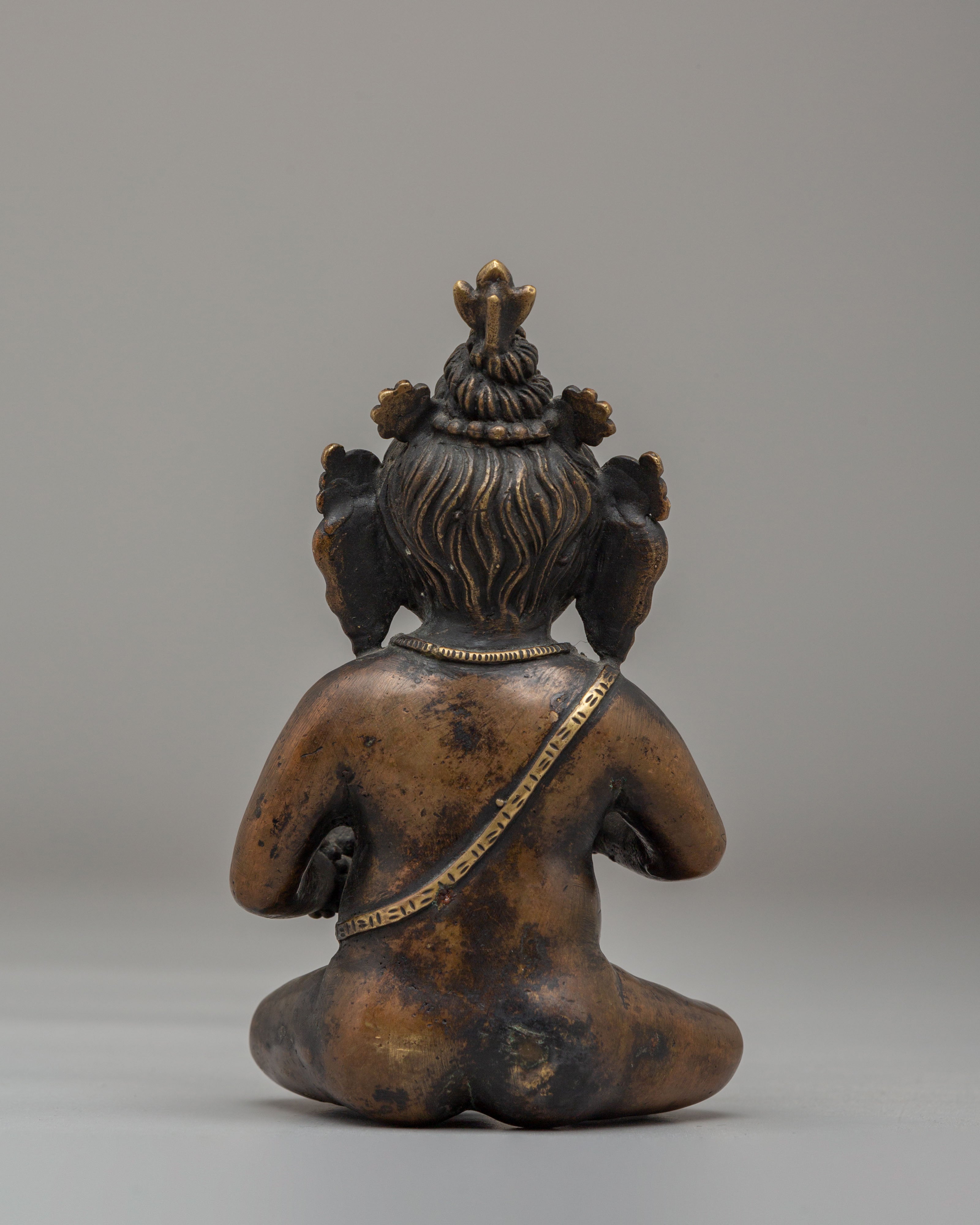 Ganesh Remover of Obstacles Statue | Lord Ganesha Hindu God Sculpture