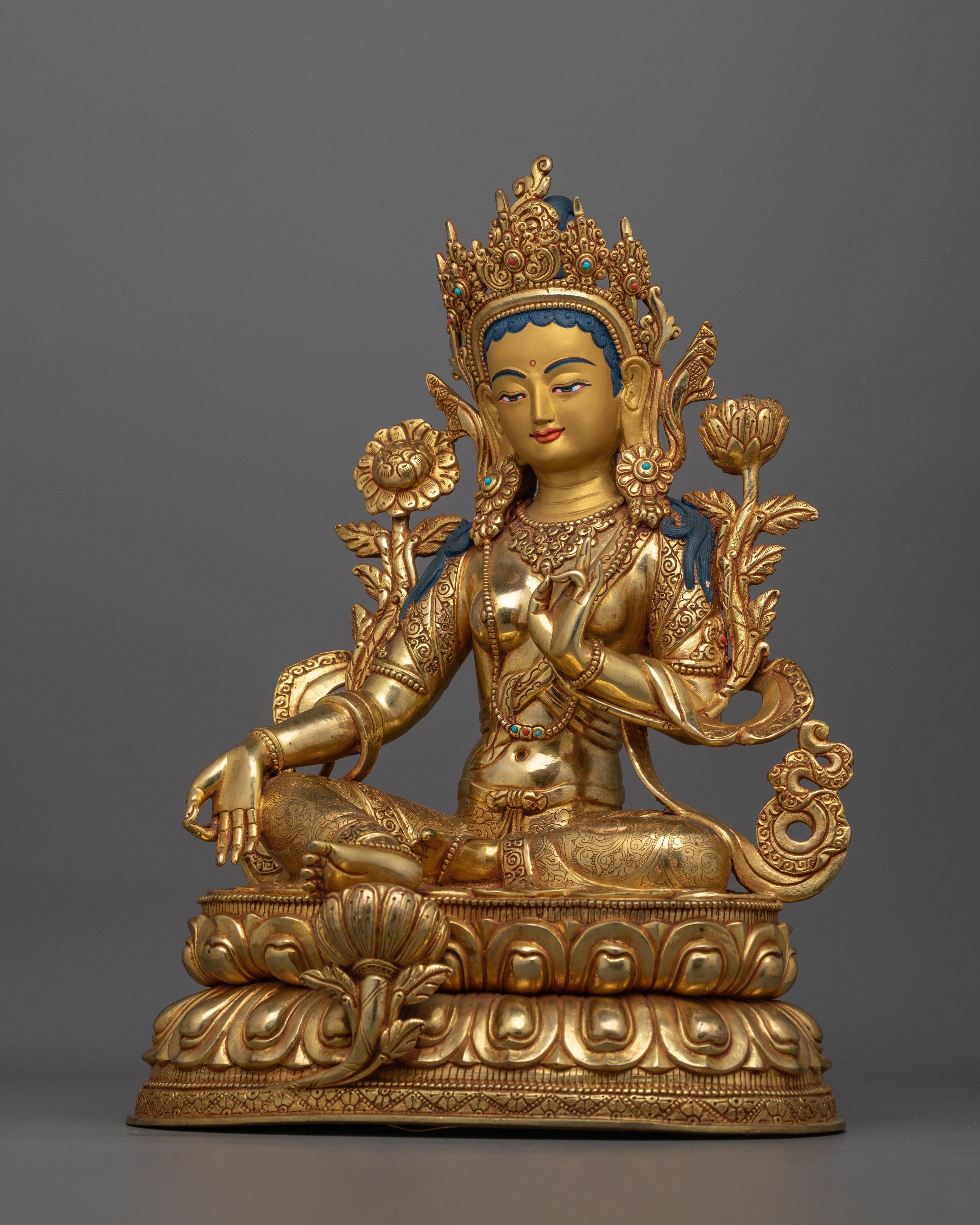 sacred-green-tara-buddha-statue