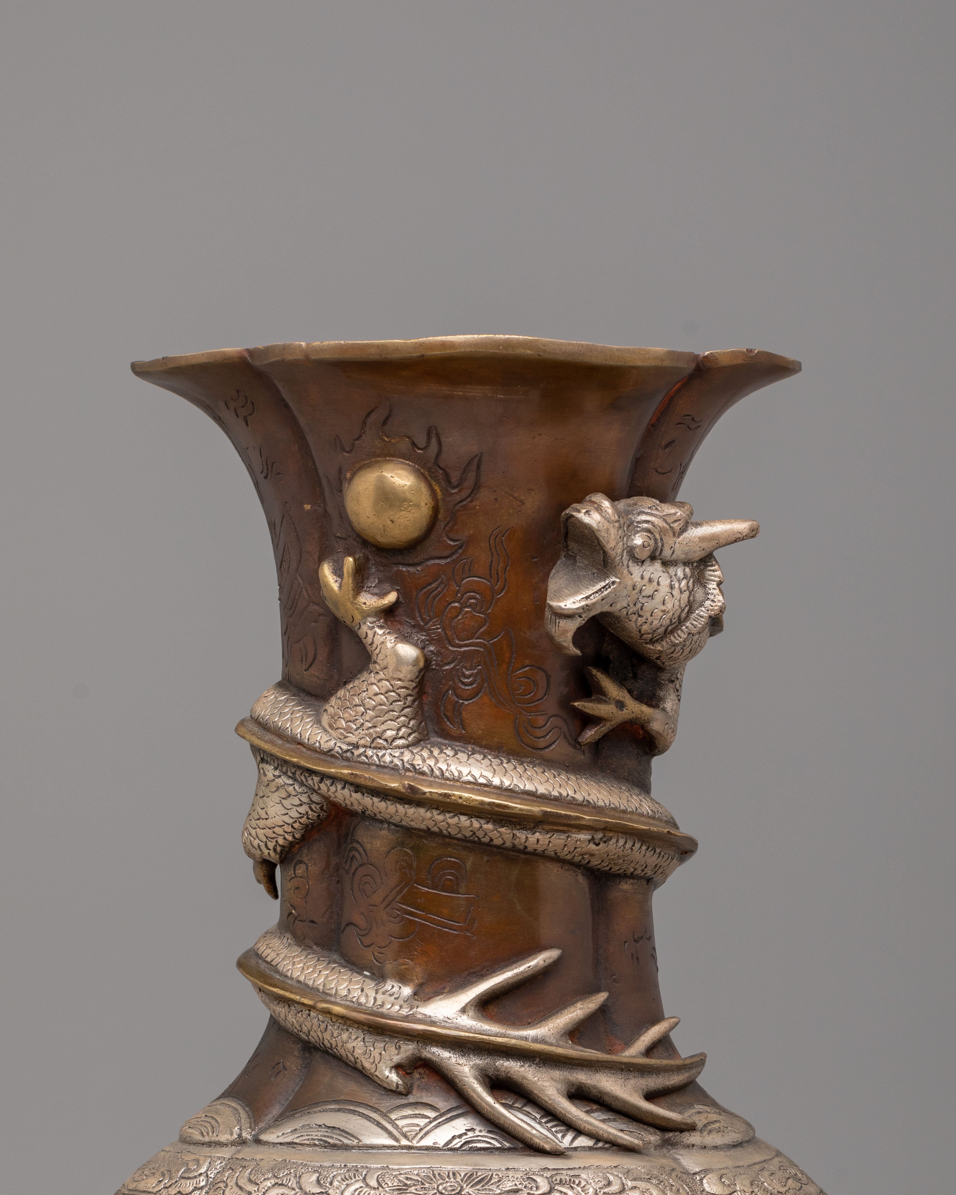 Sacred Handcrafted Flower Vase | Symbol of Love and Devotion