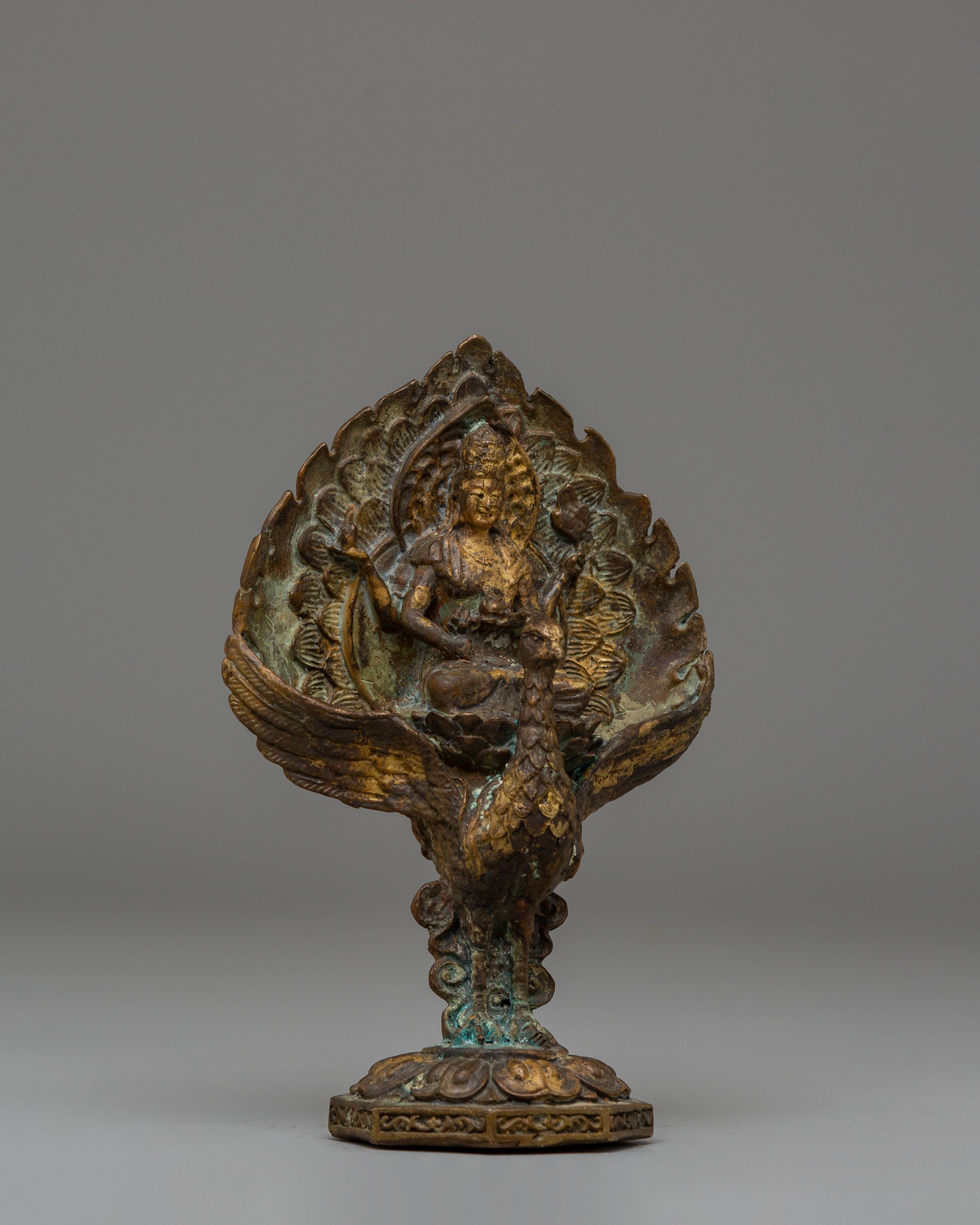 Statue of Mahamayuri | Great Peacock Queen