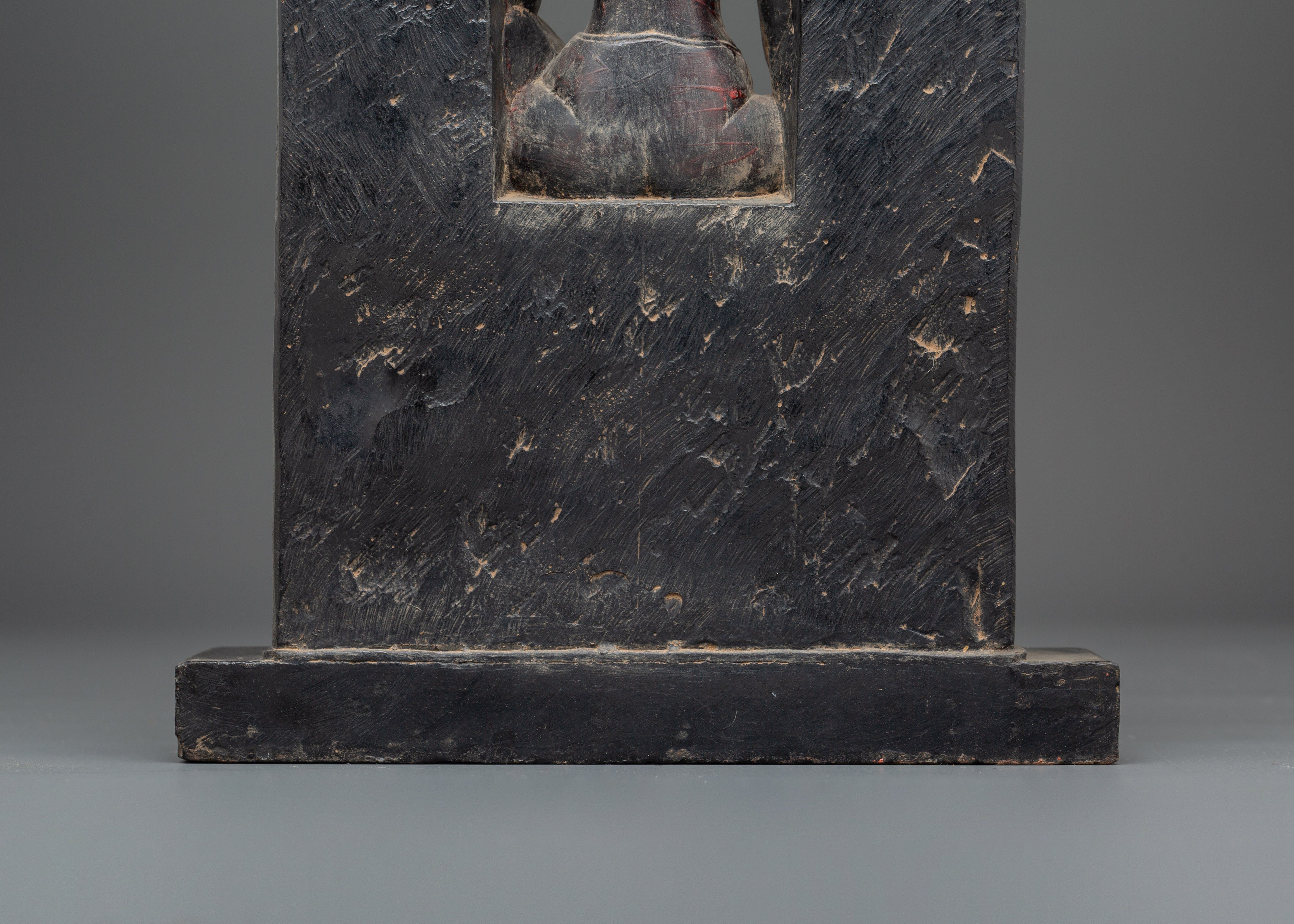 Shakyamuni Buddha on Throne Statue | Spiritual Home Decor
