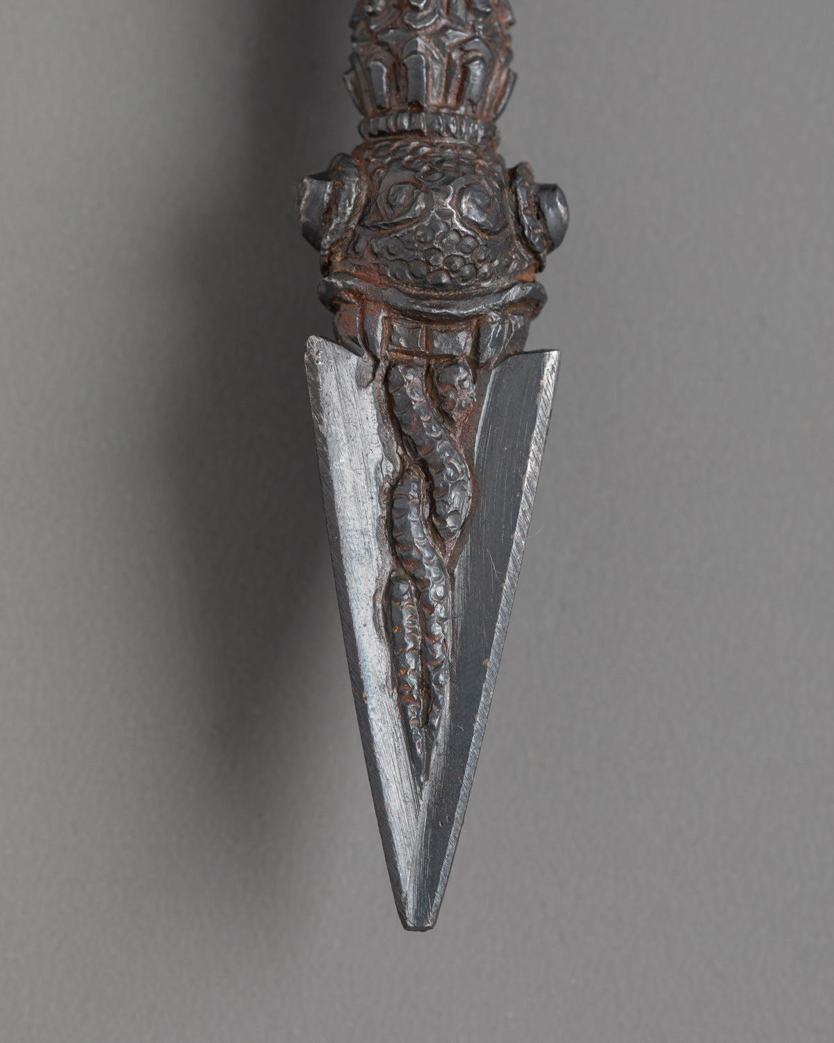 Iron Phurba for Ritual Ceremonies | Symbol of Protection and Purification