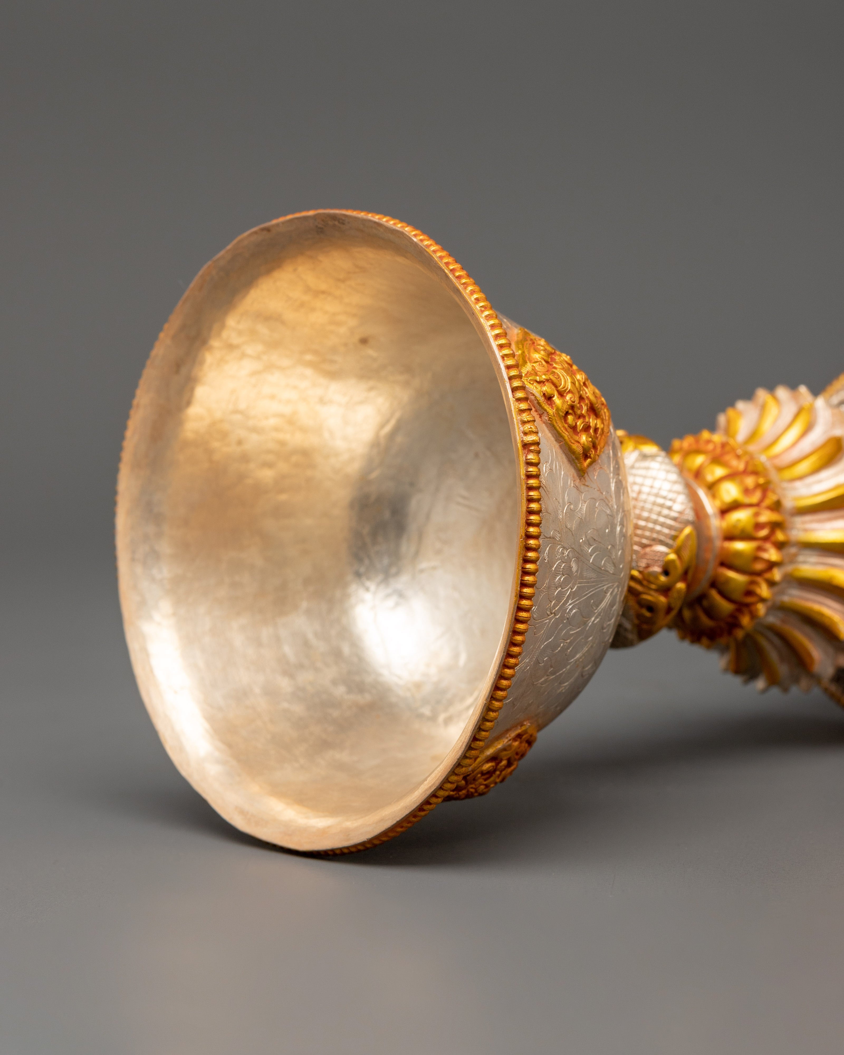 Copper Butter Lamp for Shrine | Traditional Artwork