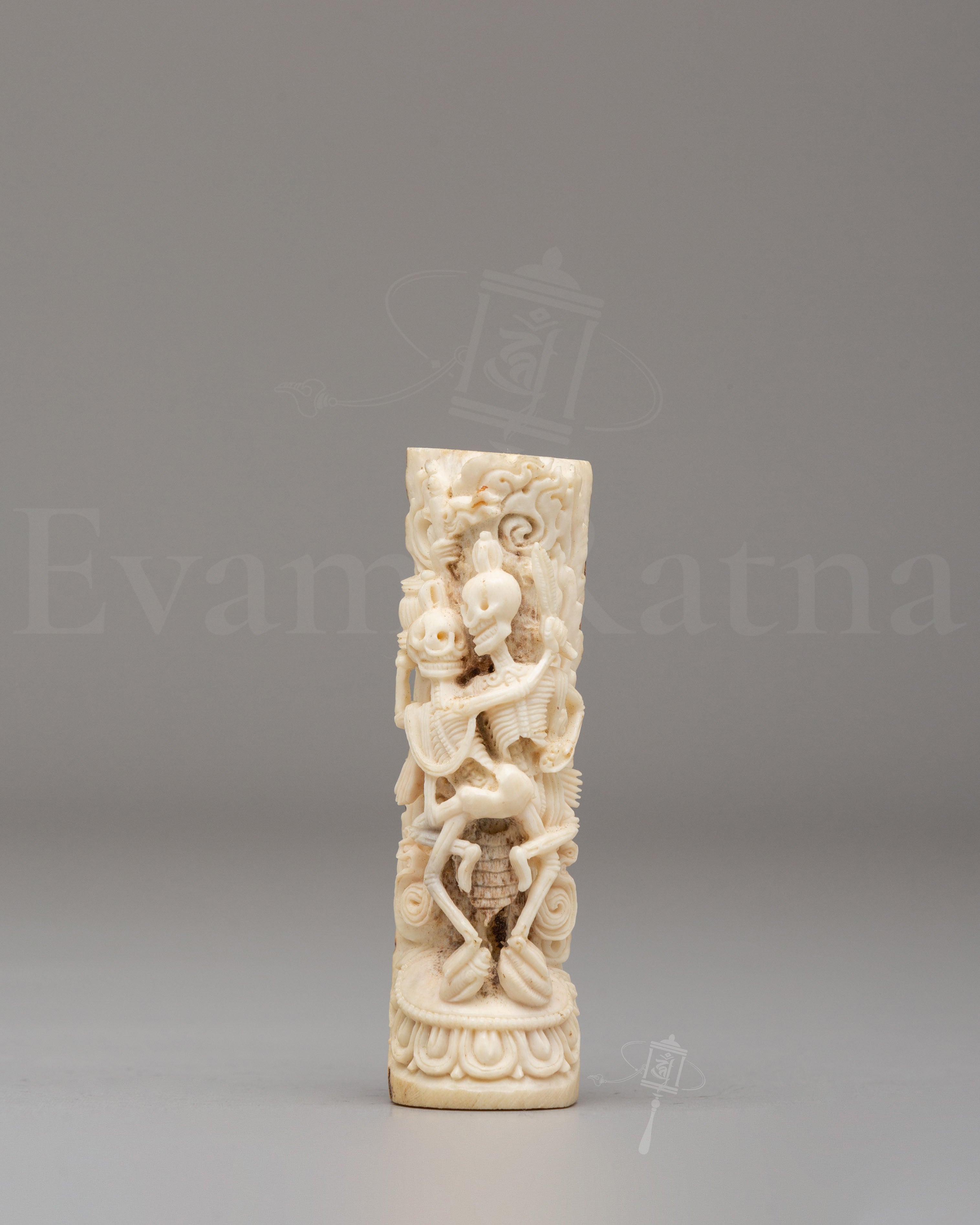 Traditional Citipati Bone Sculpture