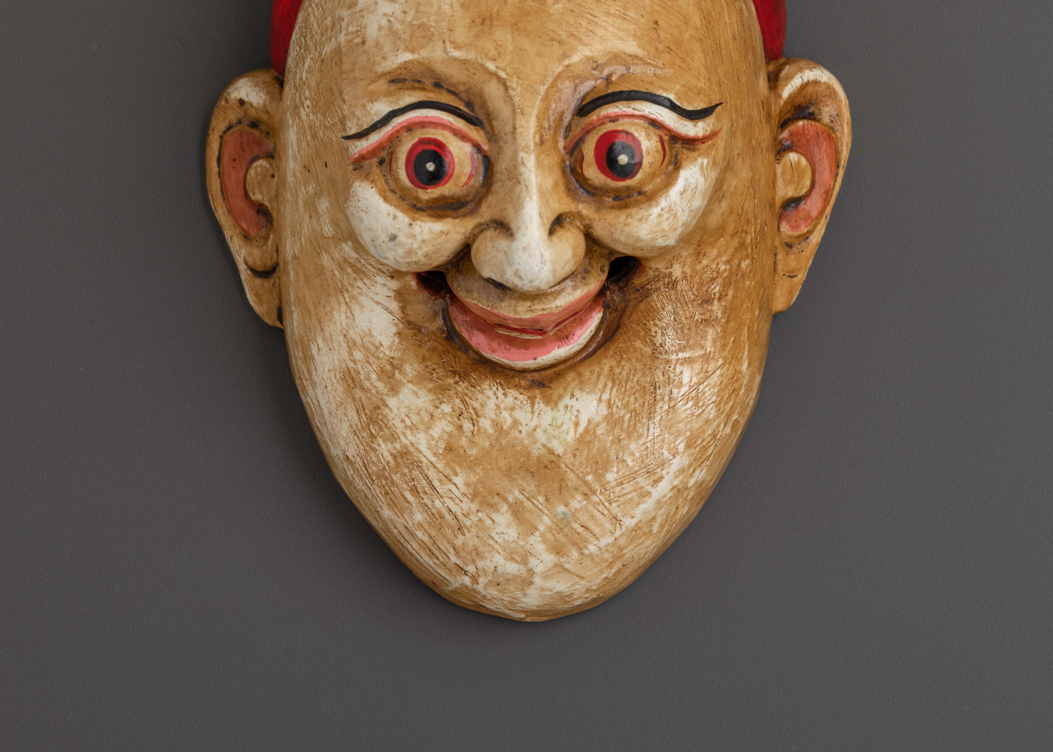 Wooden Tribal Wall Mask | Ethnic Decorative Wall Hanging Mask