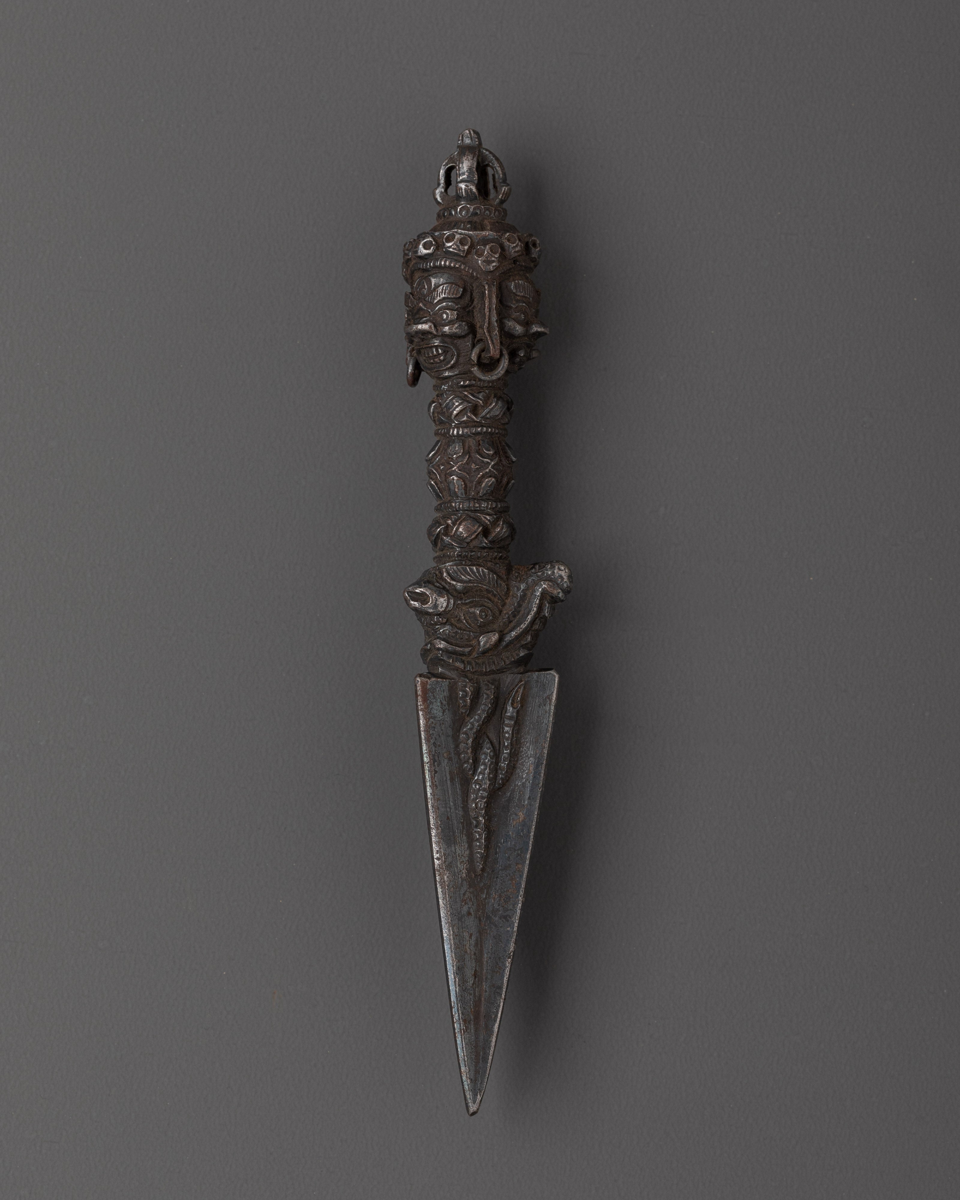 Buddhist Iron Phurba | Protective Ritual Dagger