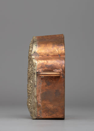 Handcrafted Buddhist Ghau Box for Shrines & Good Fortune | Buddhist Amulet Treasure Box