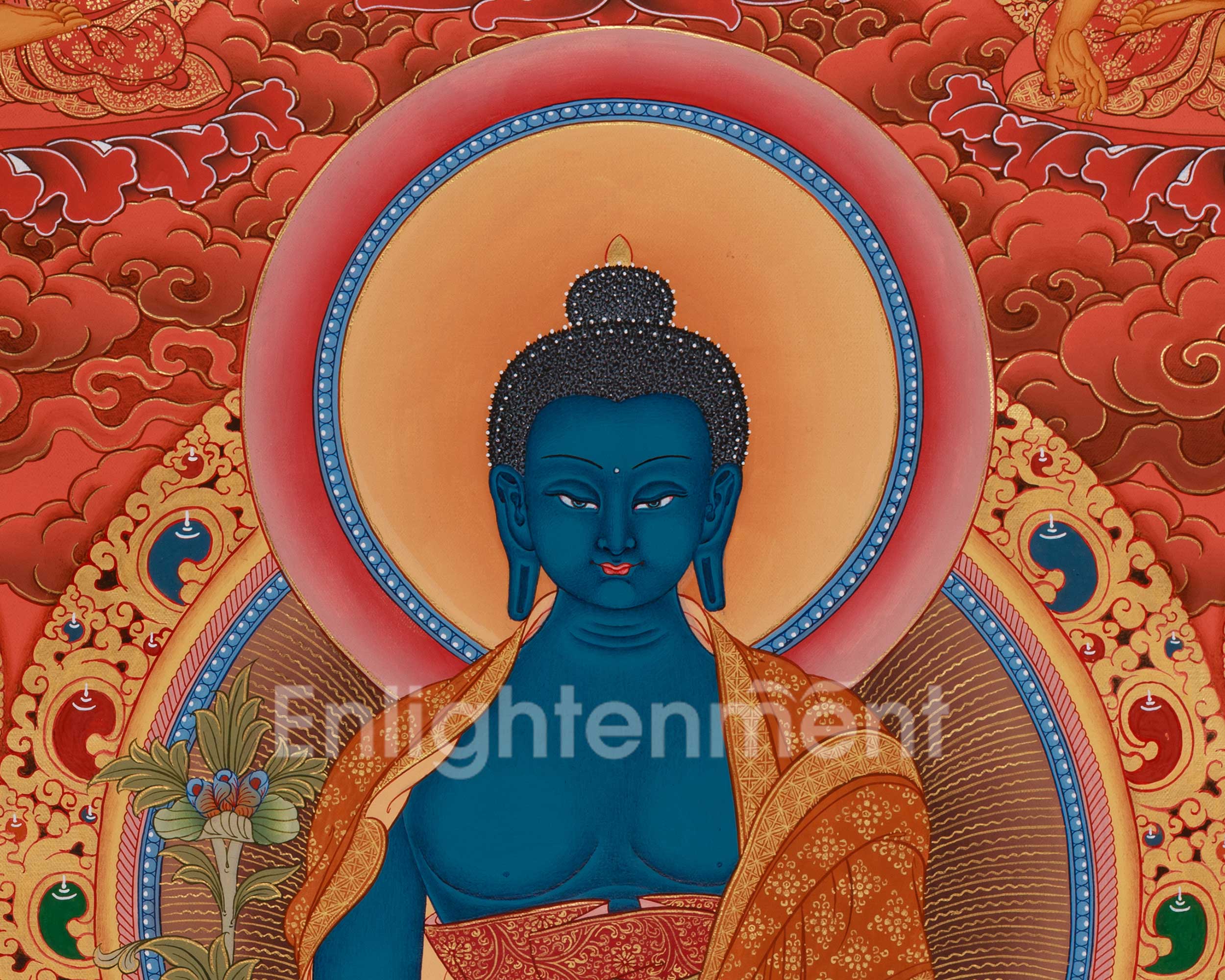 Healing Buddha With Dhyani Buddhas | Spiritual Healing & Balance