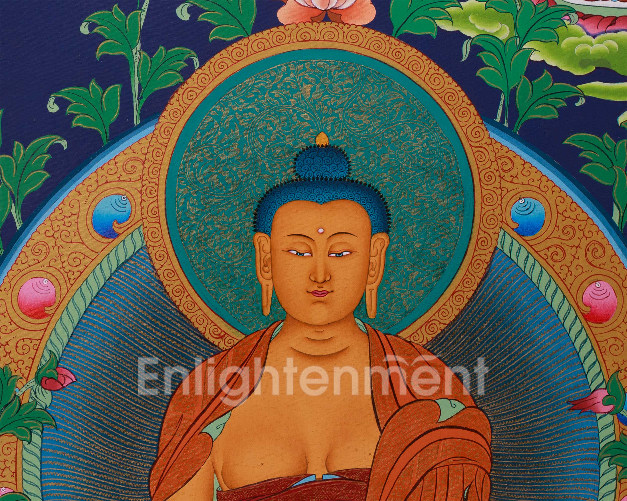 Historical Gautama Buddha Thangka | Founder of Buddhism