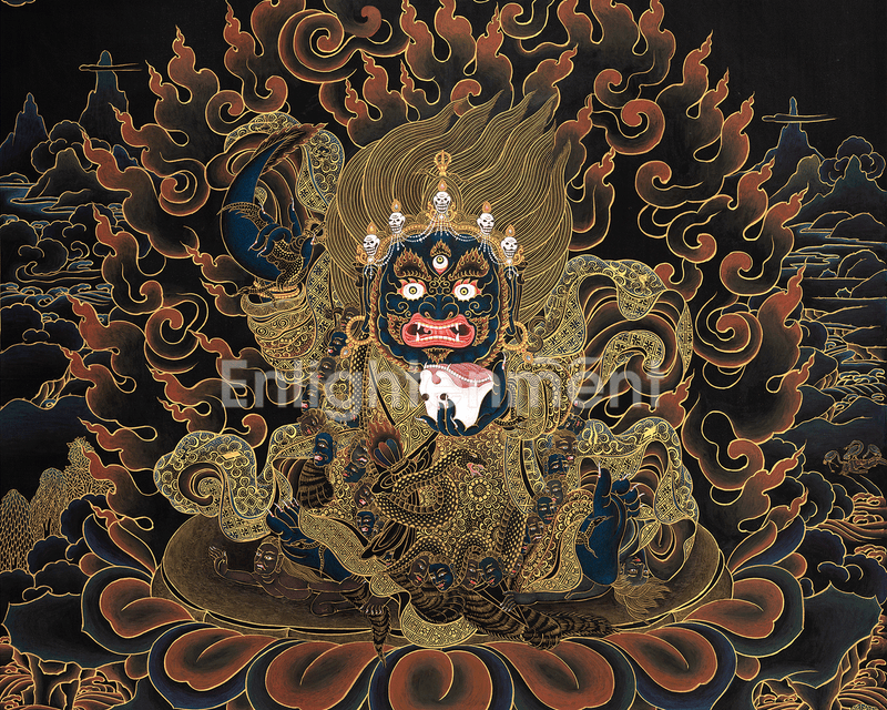 Mahakala Bernagchen Thangka | A Symbol of Protection and Power In Tibetan Buddhism