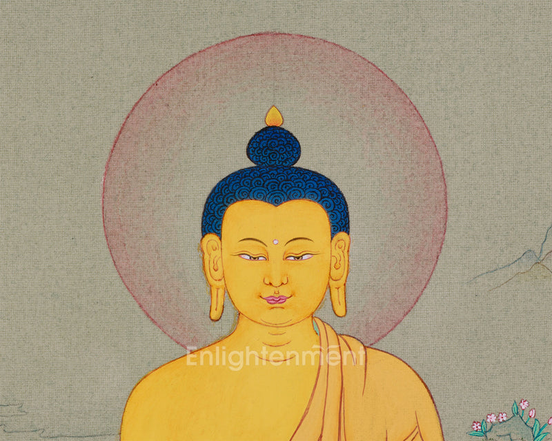 Small Buddha Shakyamuni Thangka