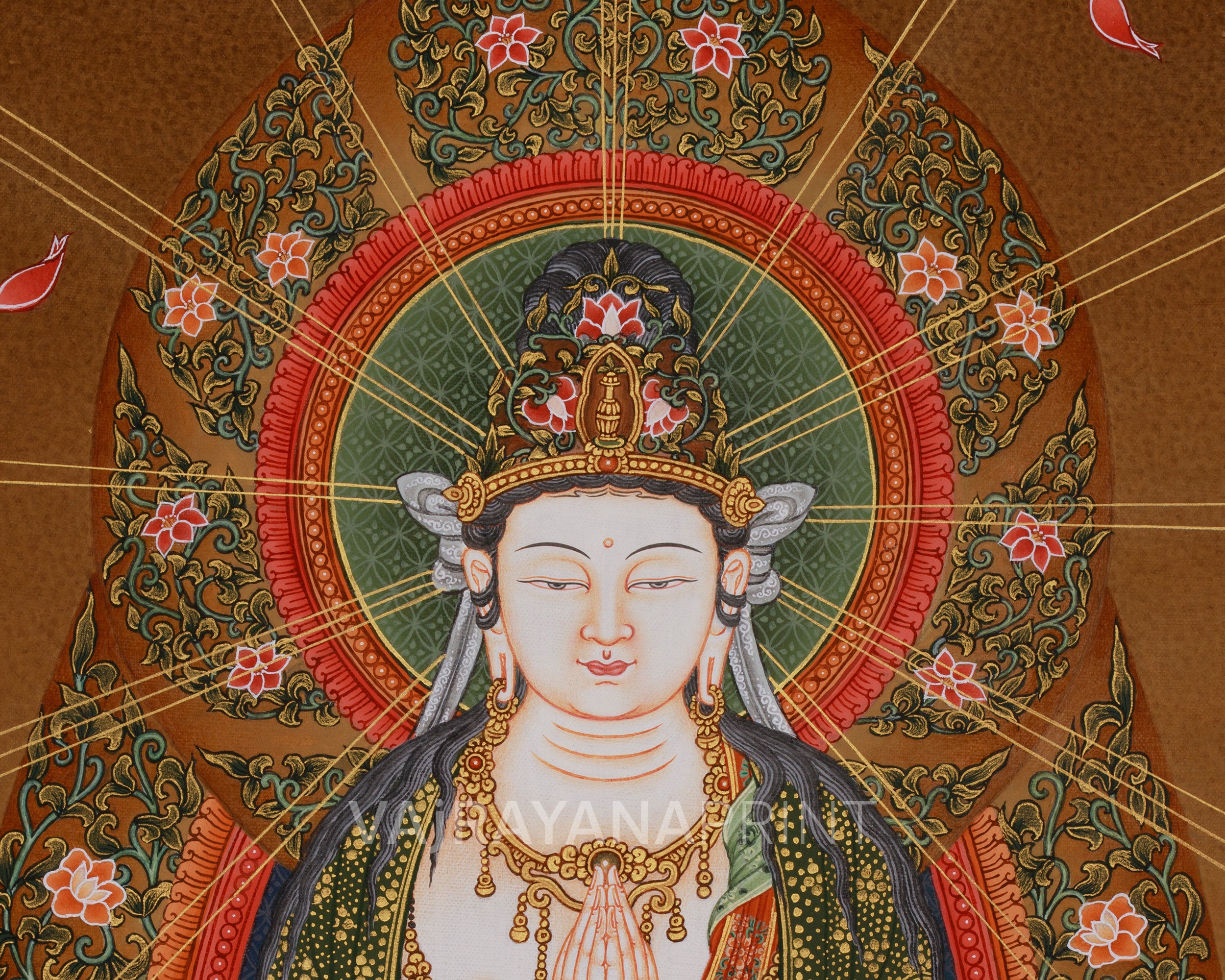 The Bodhisattva Kannon (Avalokiteshvara) | Giclee Canvas Print